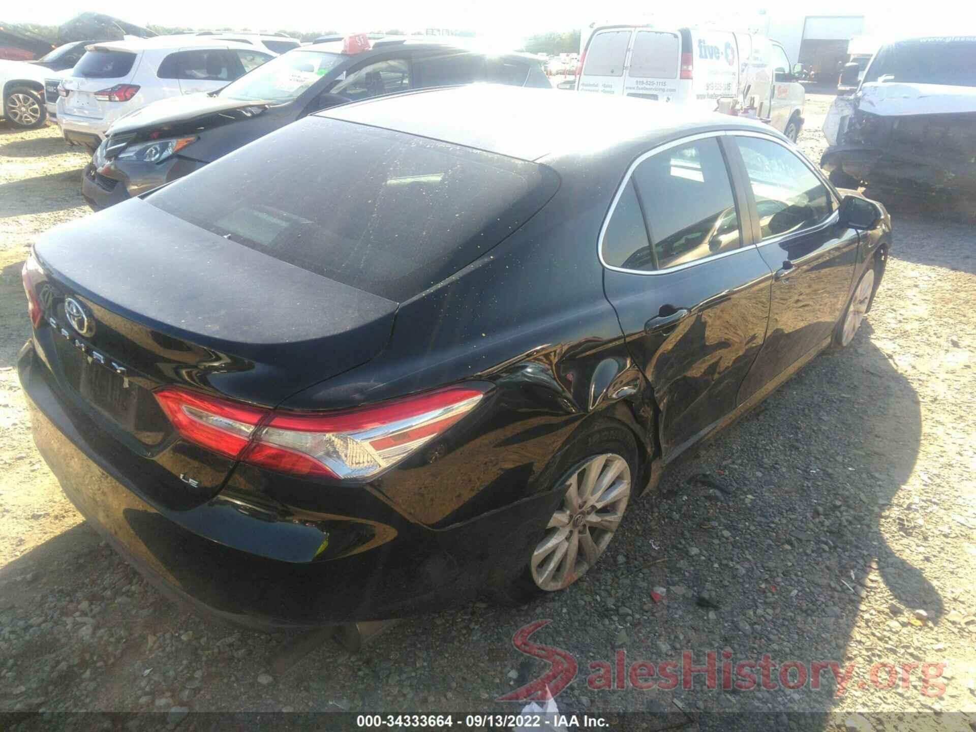 4T1B11HK4JU645810 2018 TOYOTA CAMRY