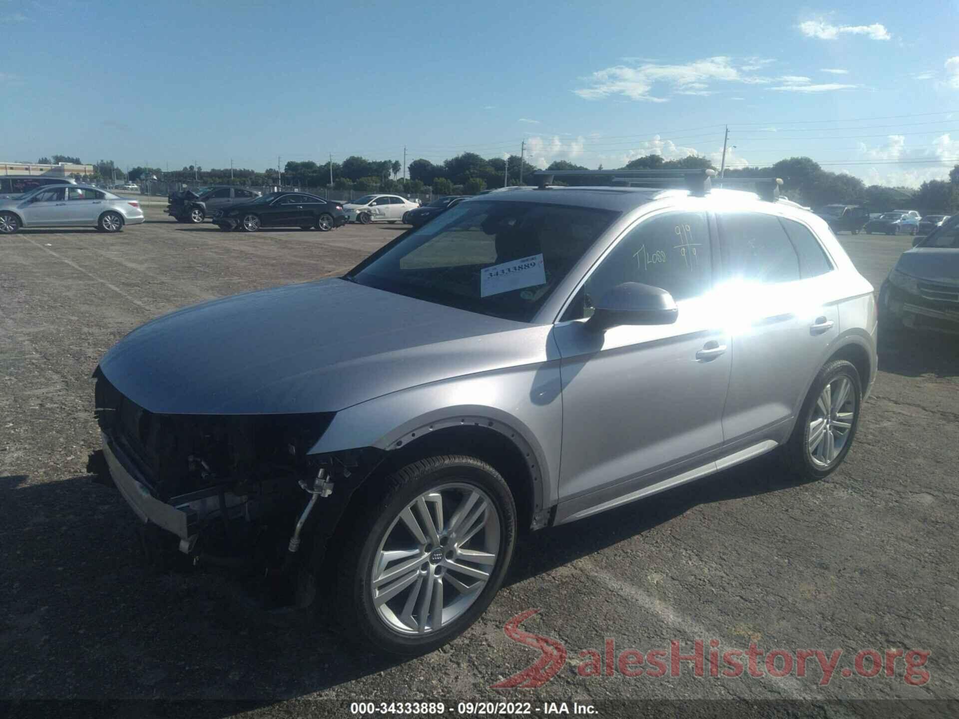 WA1BNAFY4K2100682 2019 AUDI Q5