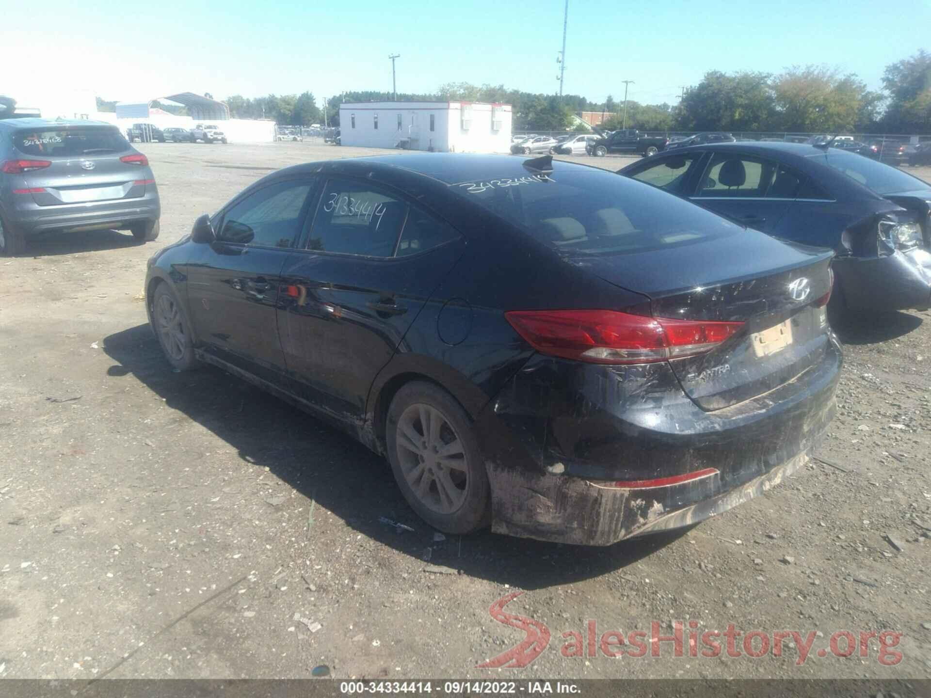 5NPD84LF9HH183785 2017 HYUNDAI ELANTRA