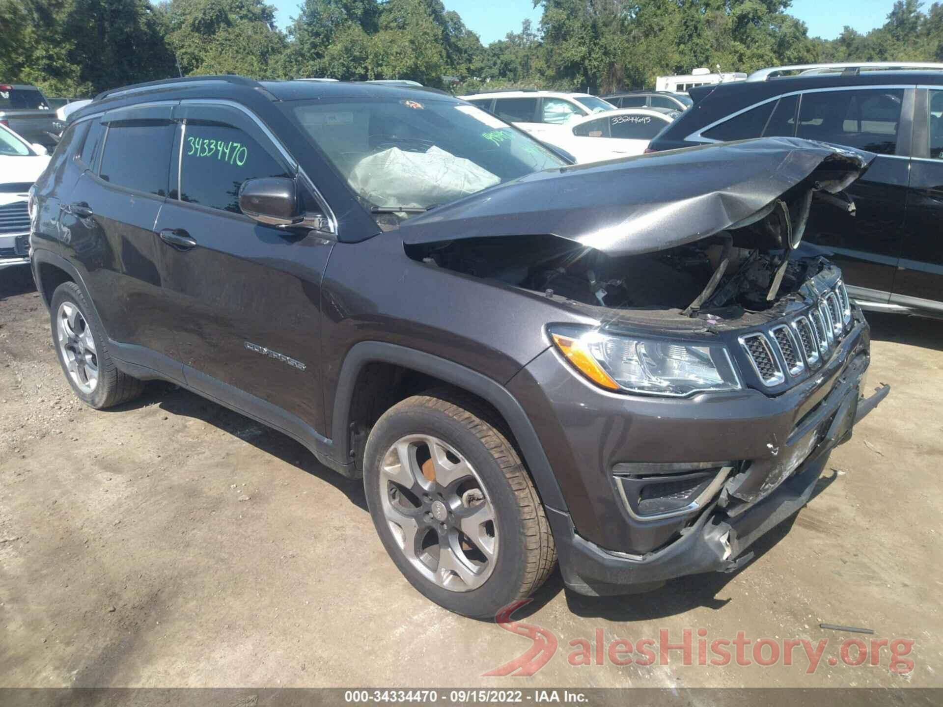 3C4NJDCB7KT638145 2019 JEEP COMPASS