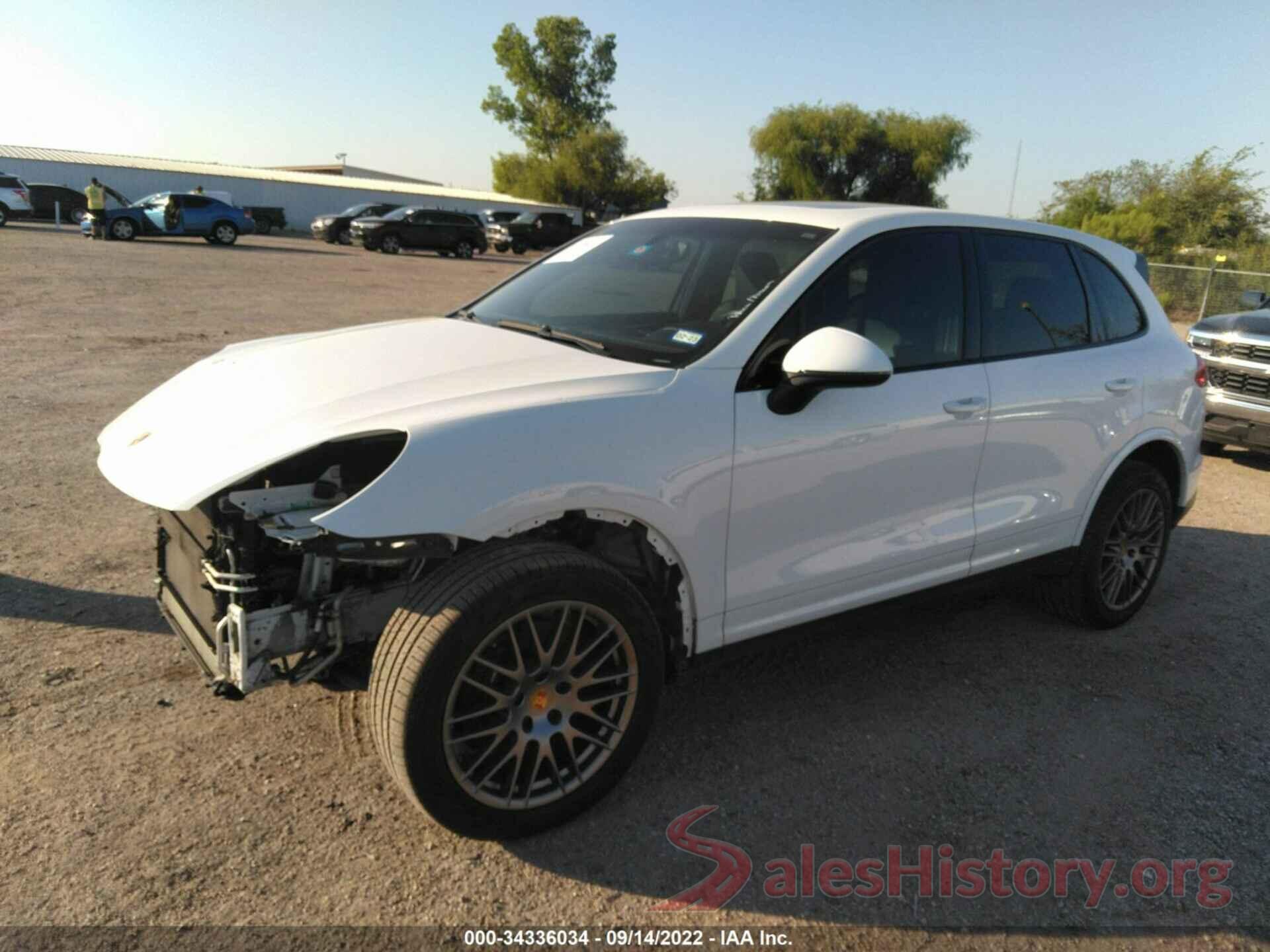 WP1AA2A23HKA89770 2017 PORSCHE CAYENNE