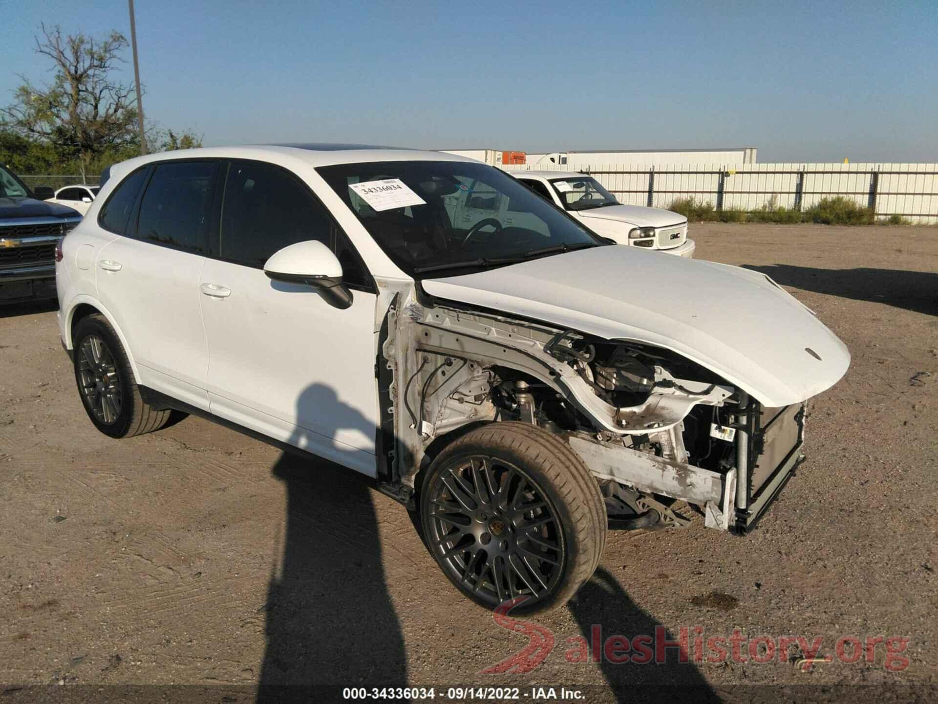 WP1AA2A23HKA89770 2017 PORSCHE CAYENNE