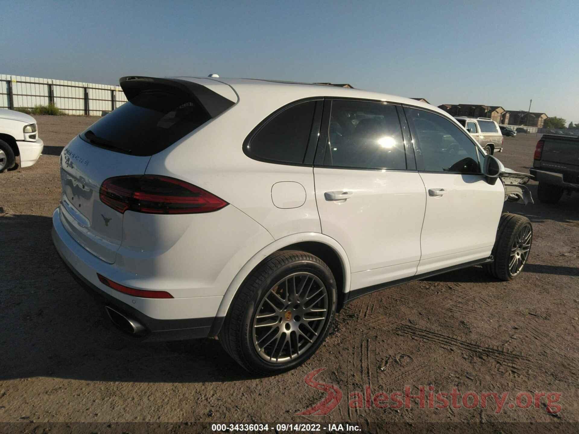 WP1AA2A23HKA89770 2017 PORSCHE CAYENNE