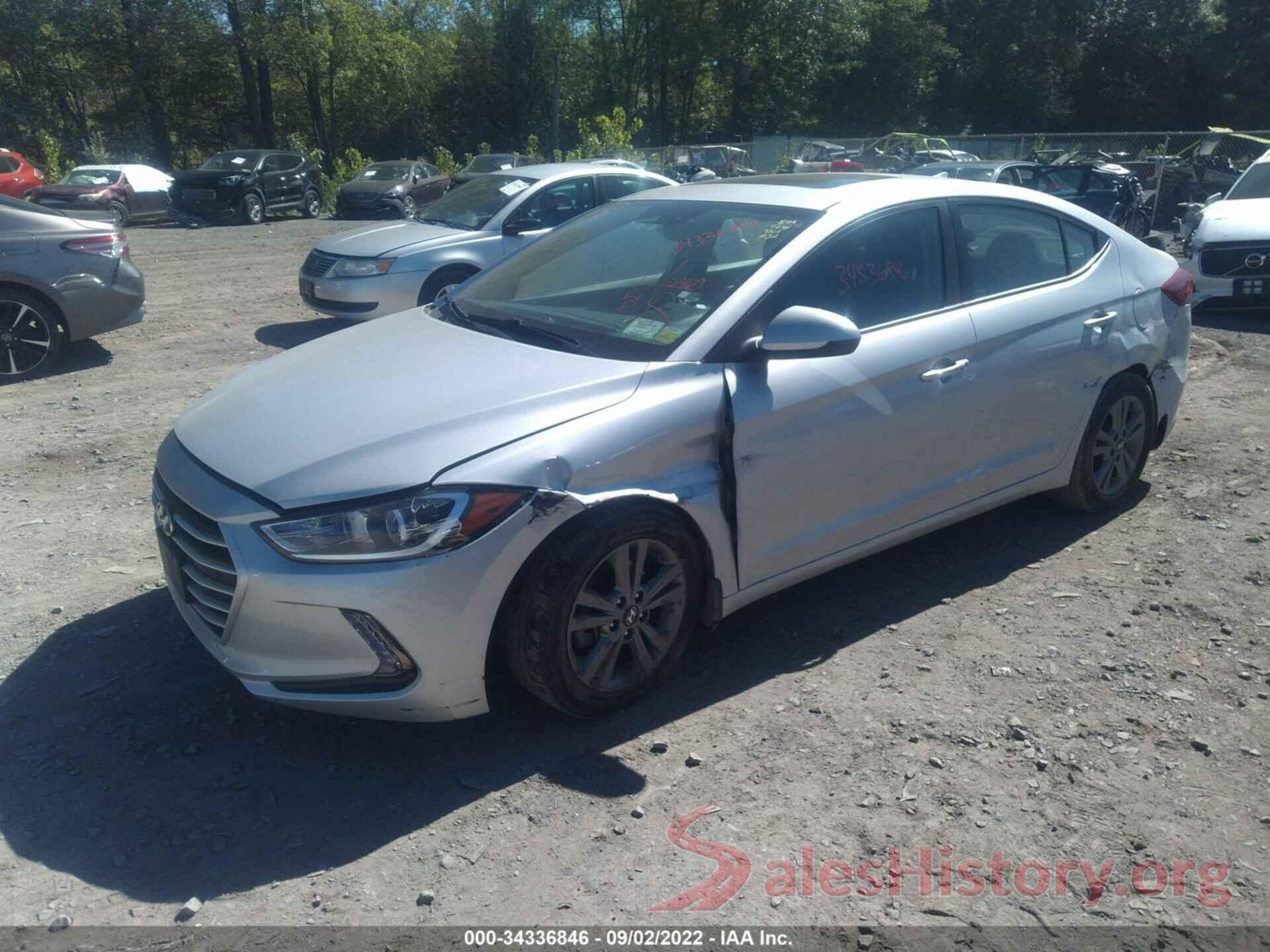 5NPD84LF6JH347449 2018 HYUNDAI ELANTRA