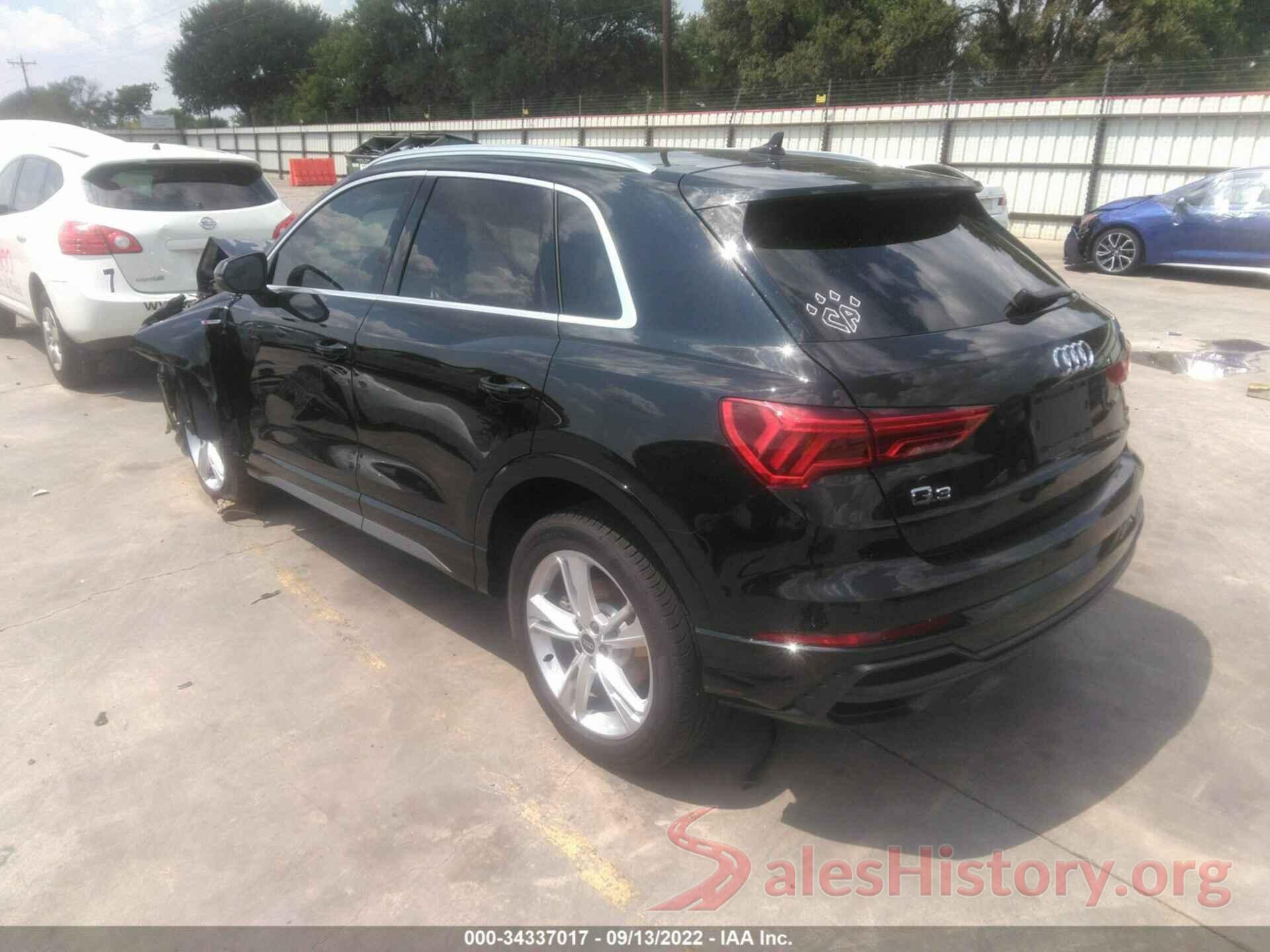 WA1EECF3XN1054878 2022 AUDI Q3