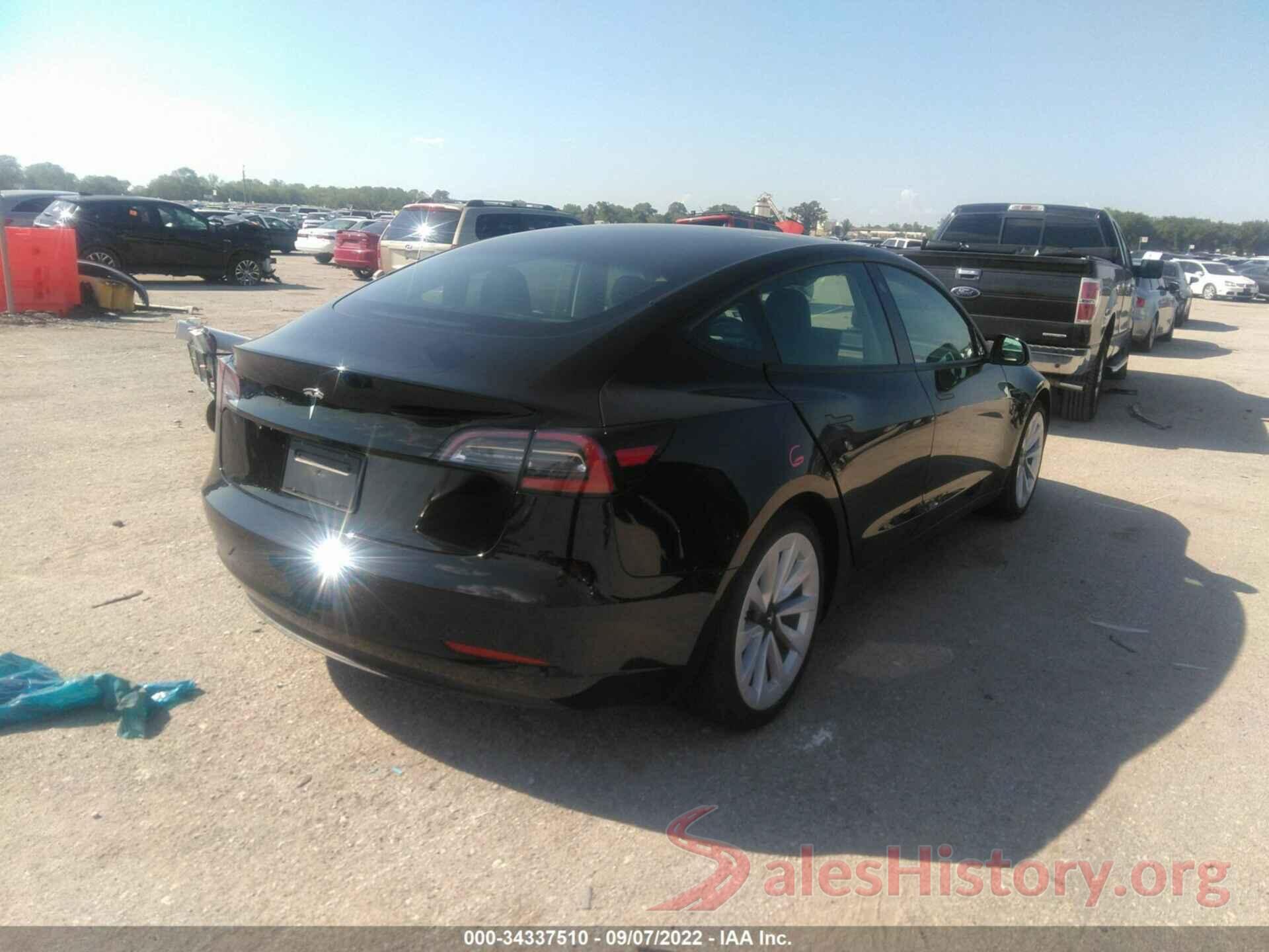 5YJ3E1EA6MF925699 2021 TESLA MODEL 3