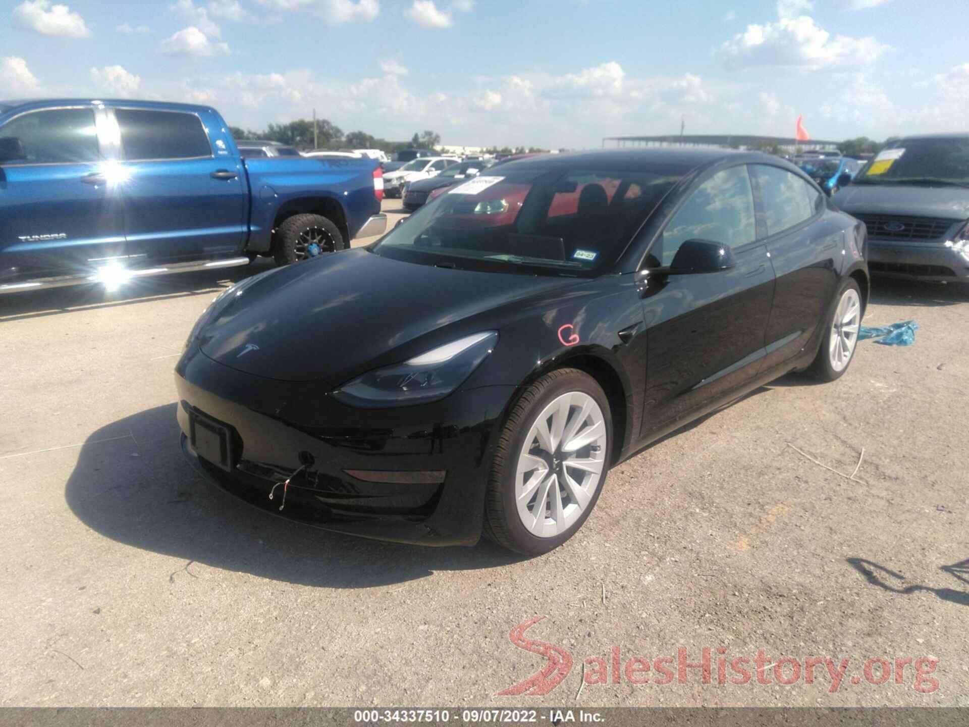 5YJ3E1EA6MF925699 2021 TESLA MODEL 3