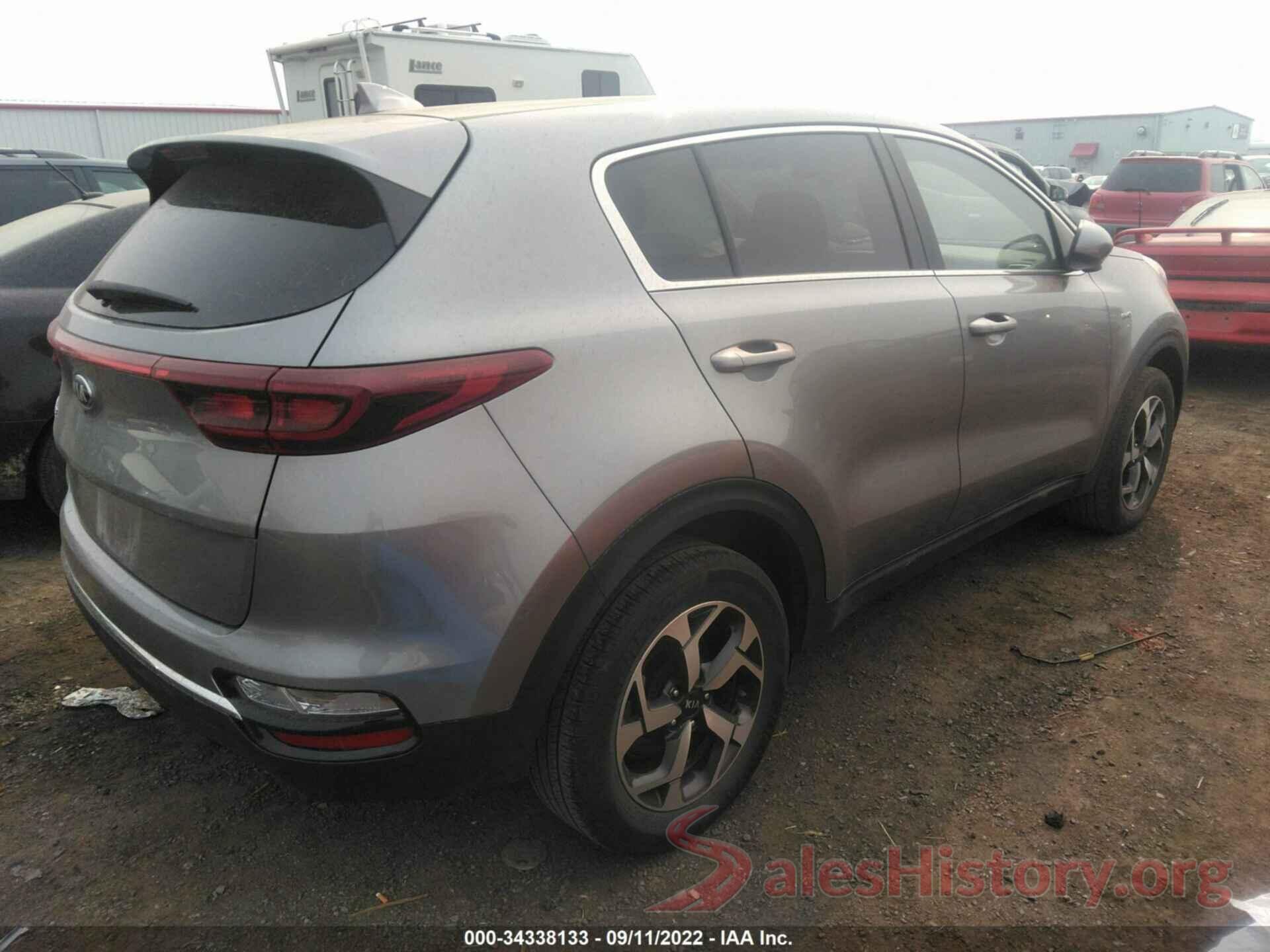 KNDPMCAC1M7937661 2021 KIA SPORTAGE