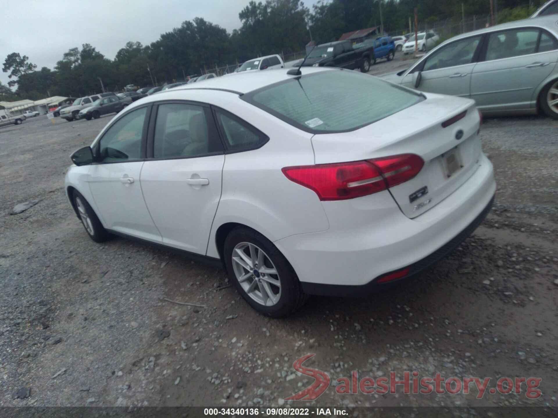 1FADP3F22JL299181 2018 FORD FOCUS