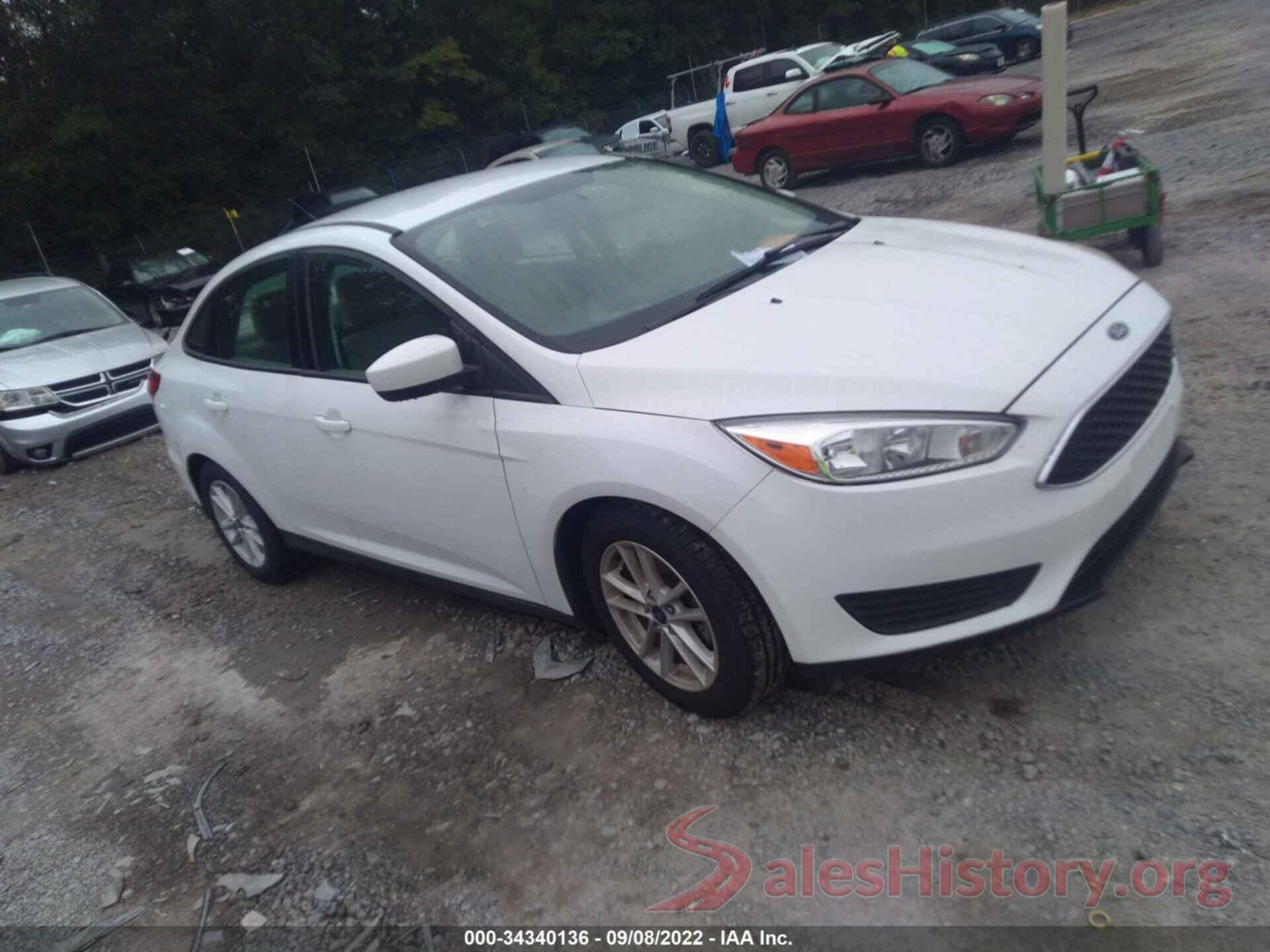 1FADP3F22JL299181 2018 FORD FOCUS