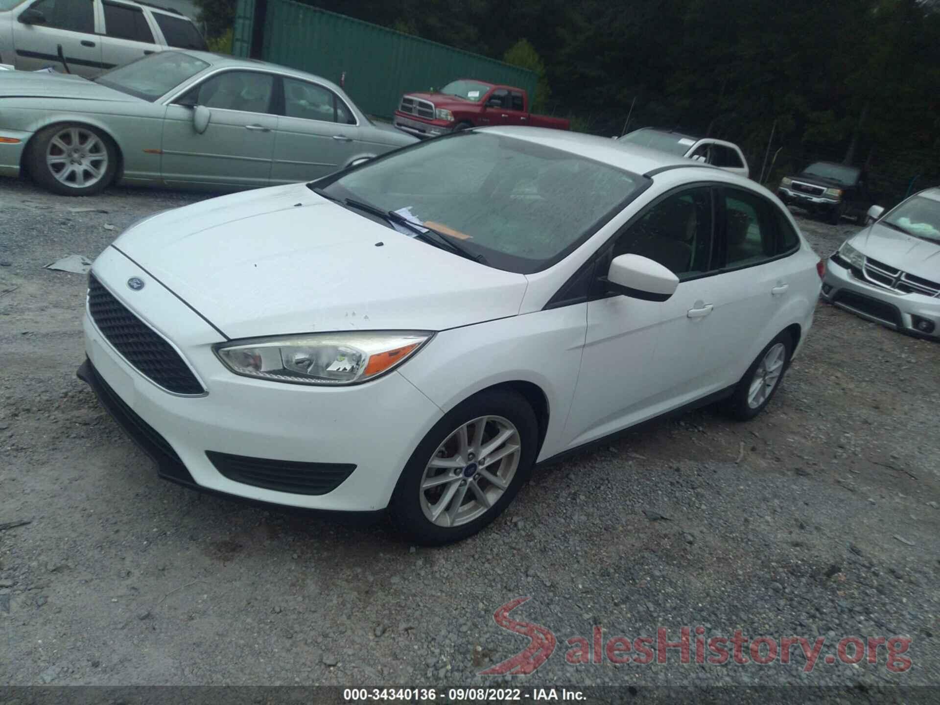 1FADP3F22JL299181 2018 FORD FOCUS