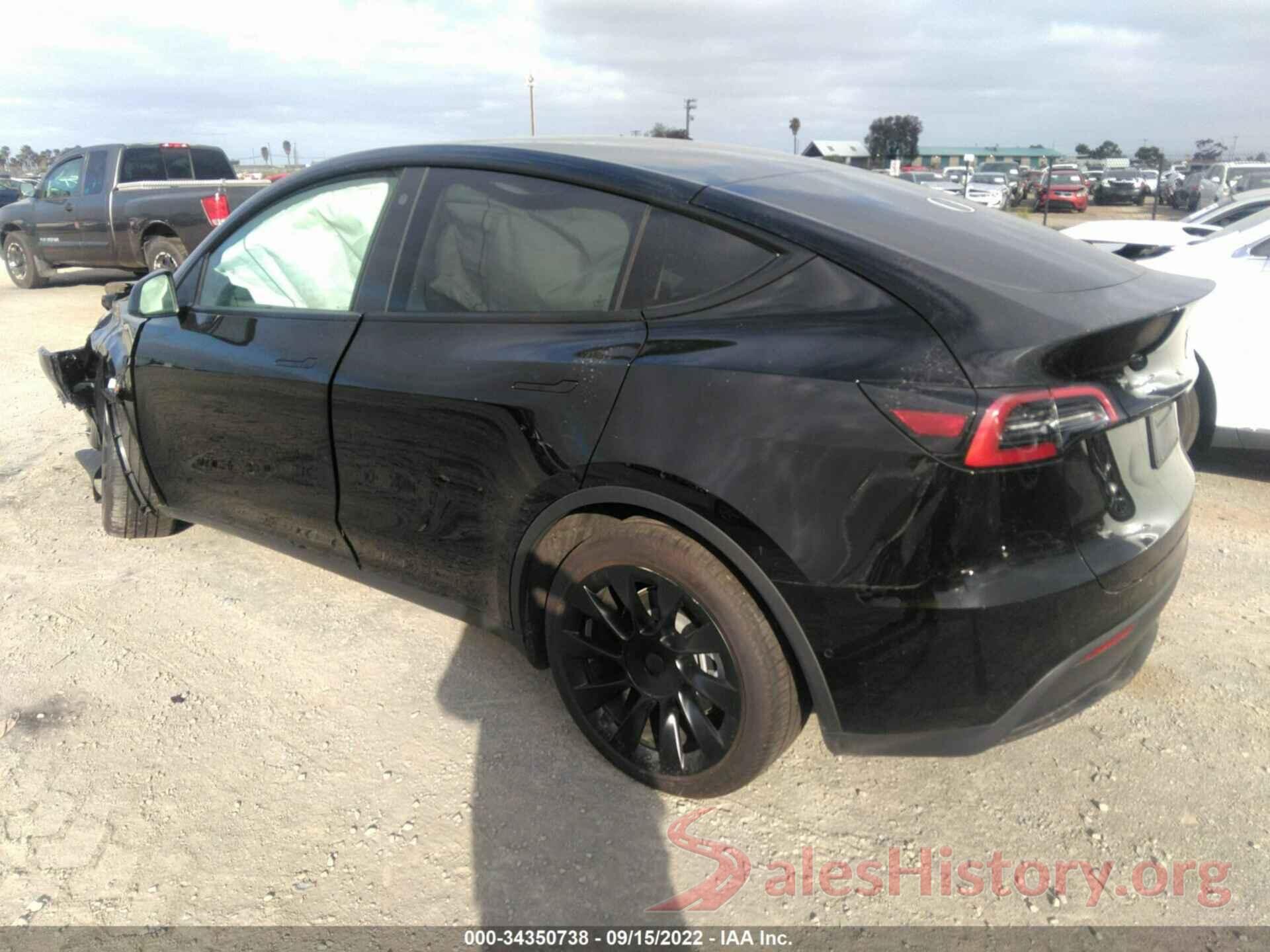 5YJYGDEE6MF240767 2021 TESLA MODEL Y