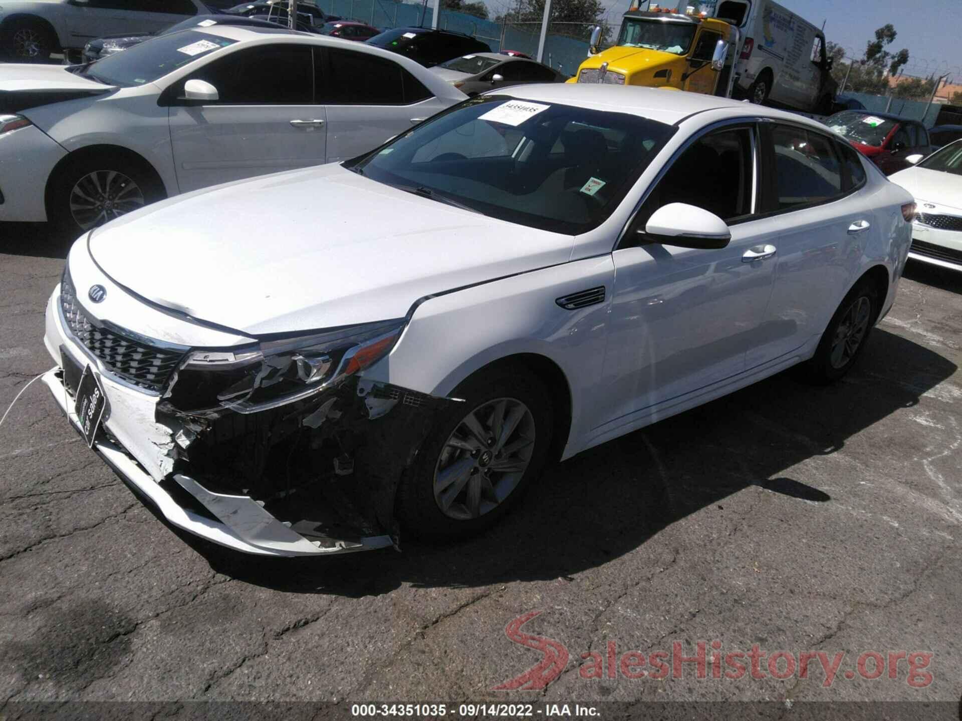 5XXGT4L30LG424106 2020 KIA OPTIMA