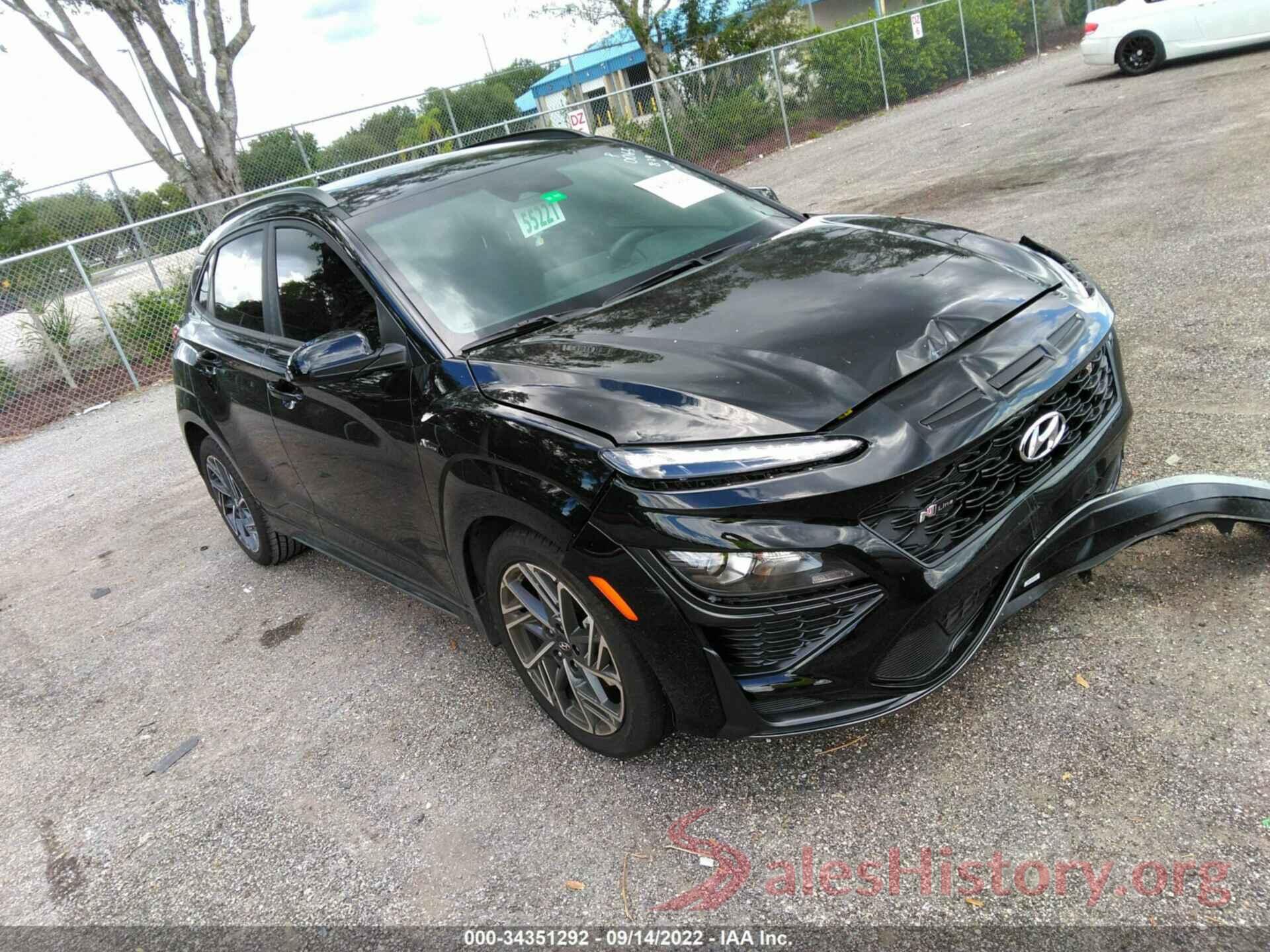 KM8K33A3XNU910065 2022 HYUNDAI KONA