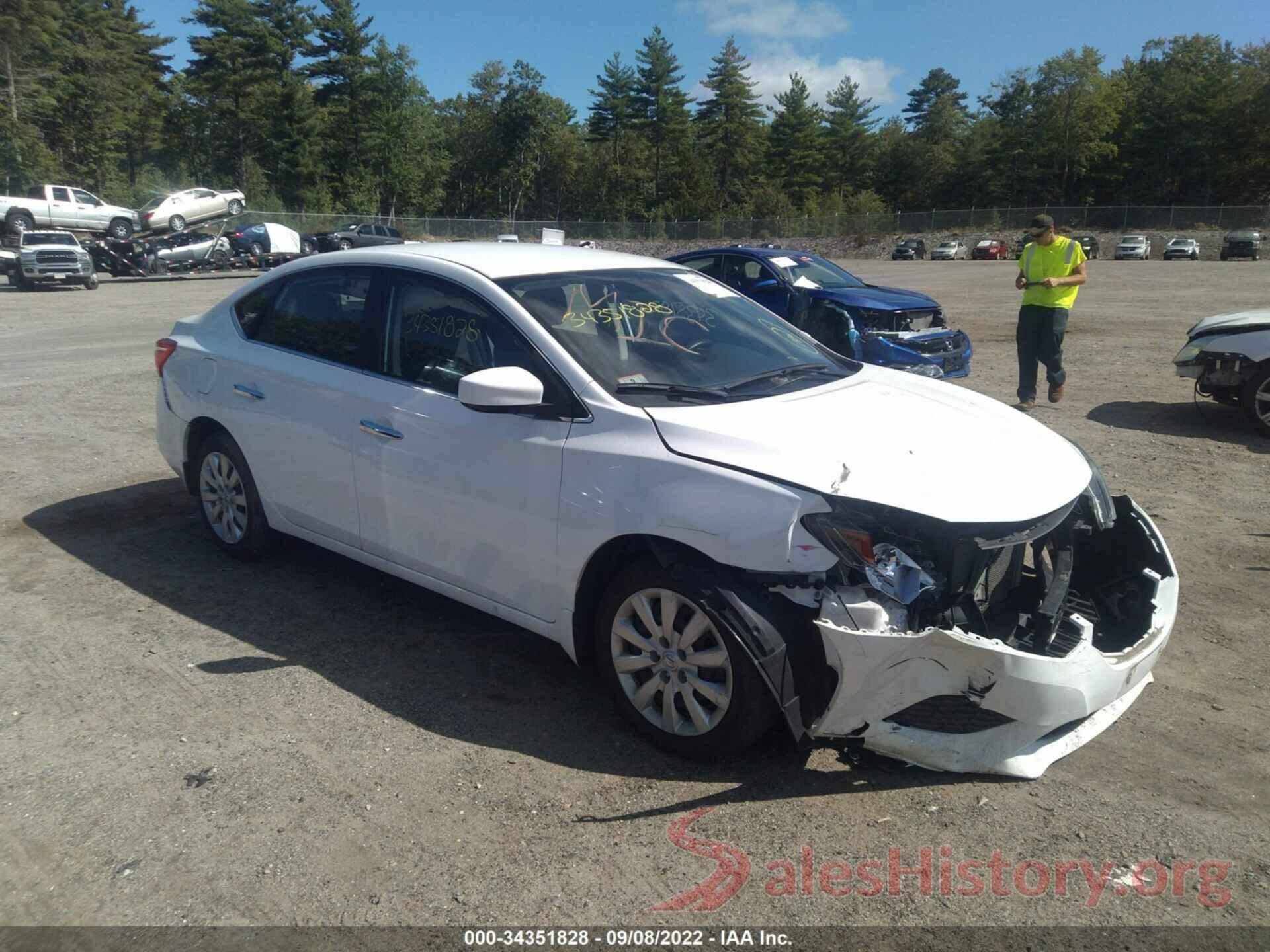 3N1AB7AP6HY406100 2017 NISSAN SENTRA