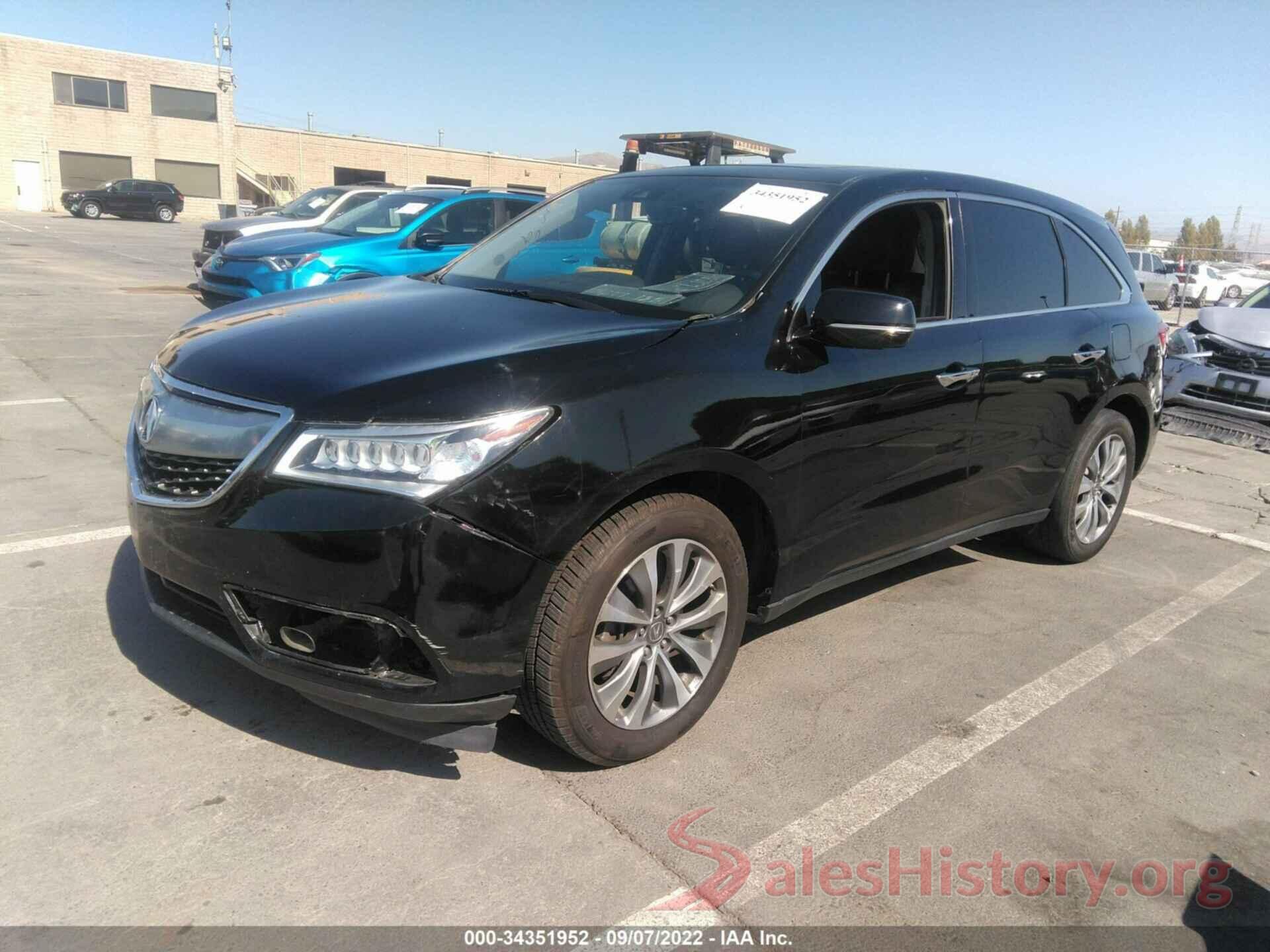 5FRYD4H43GB052335 2016 ACURA MDX