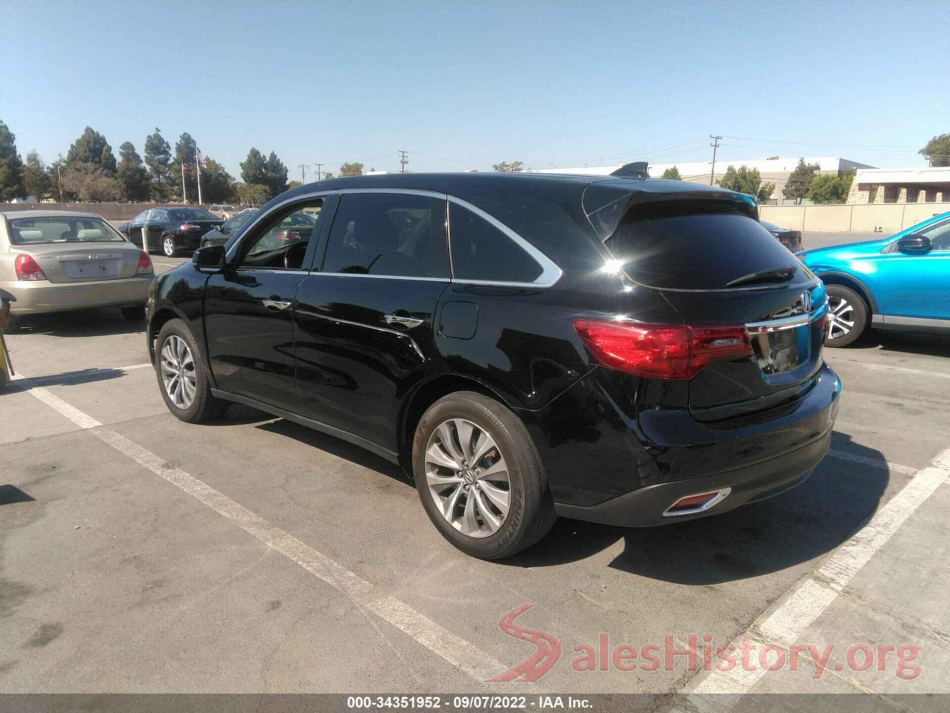 5FRYD4H43GB052335 2016 ACURA MDX