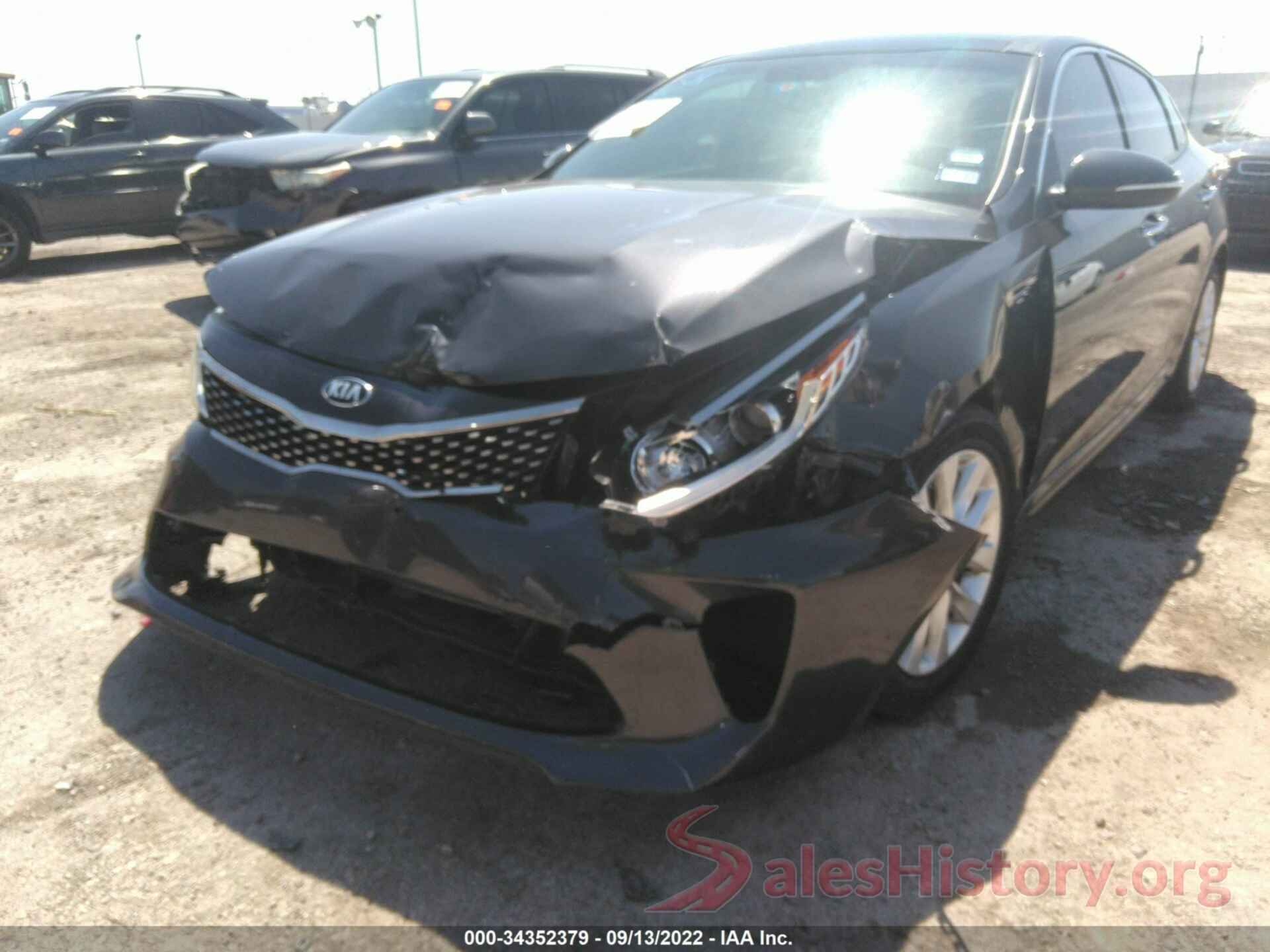 5XXGT4L31JG244842 2018 KIA OPTIMA