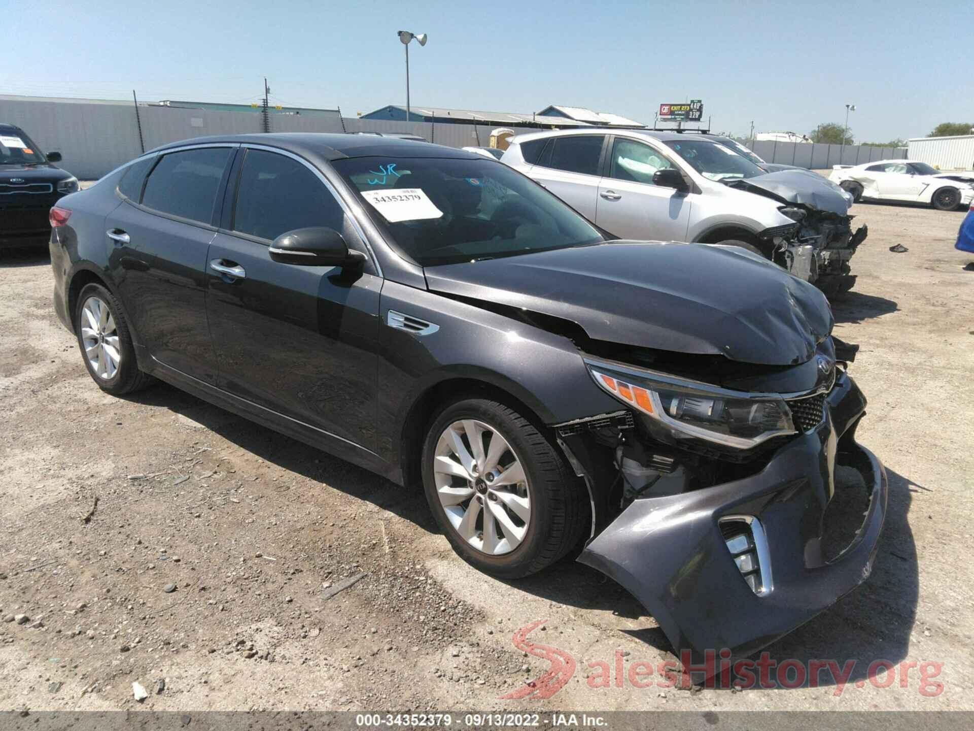 5XXGT4L31JG244842 2018 KIA OPTIMA