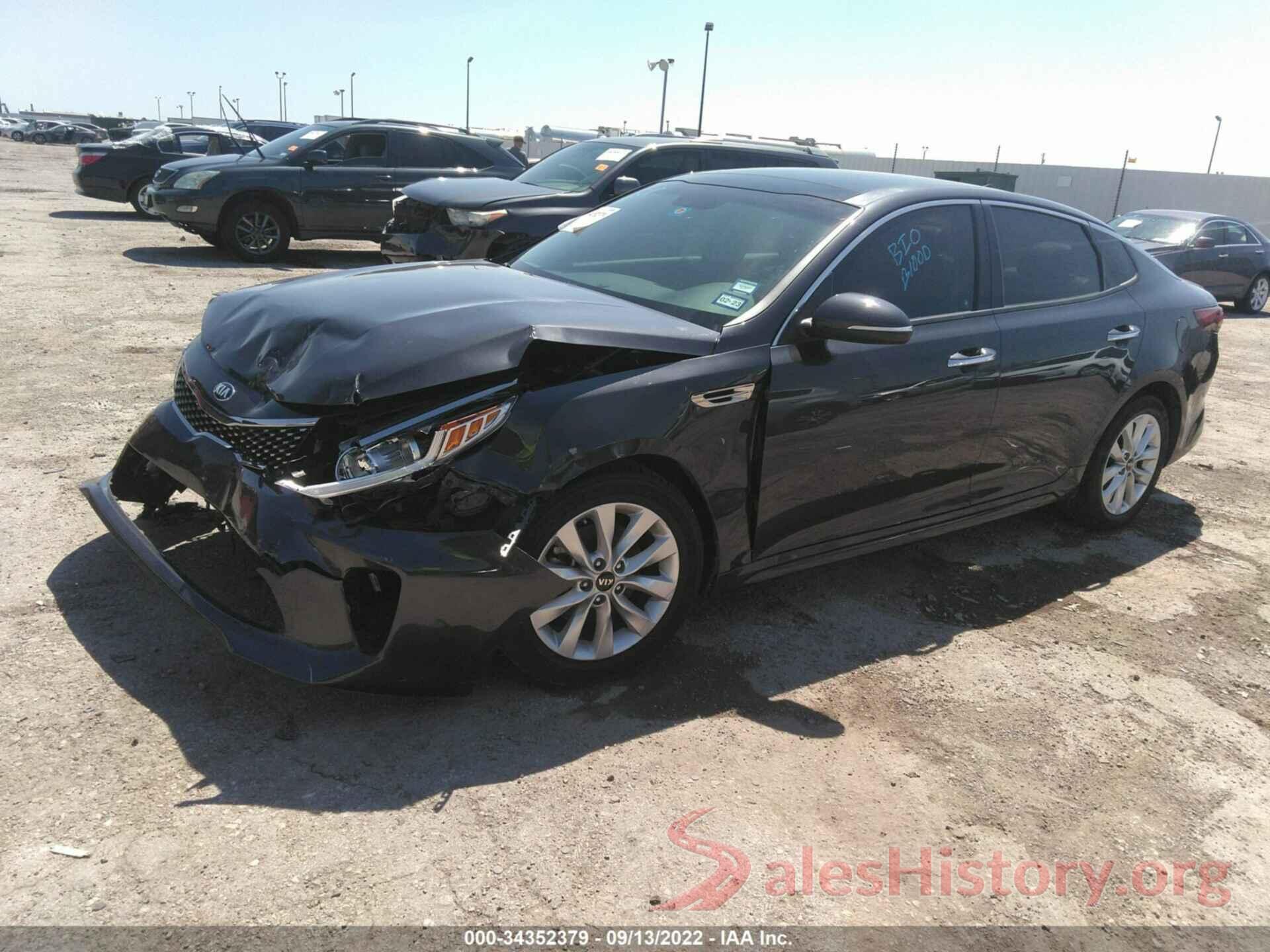 5XXGT4L31JG244842 2018 KIA OPTIMA