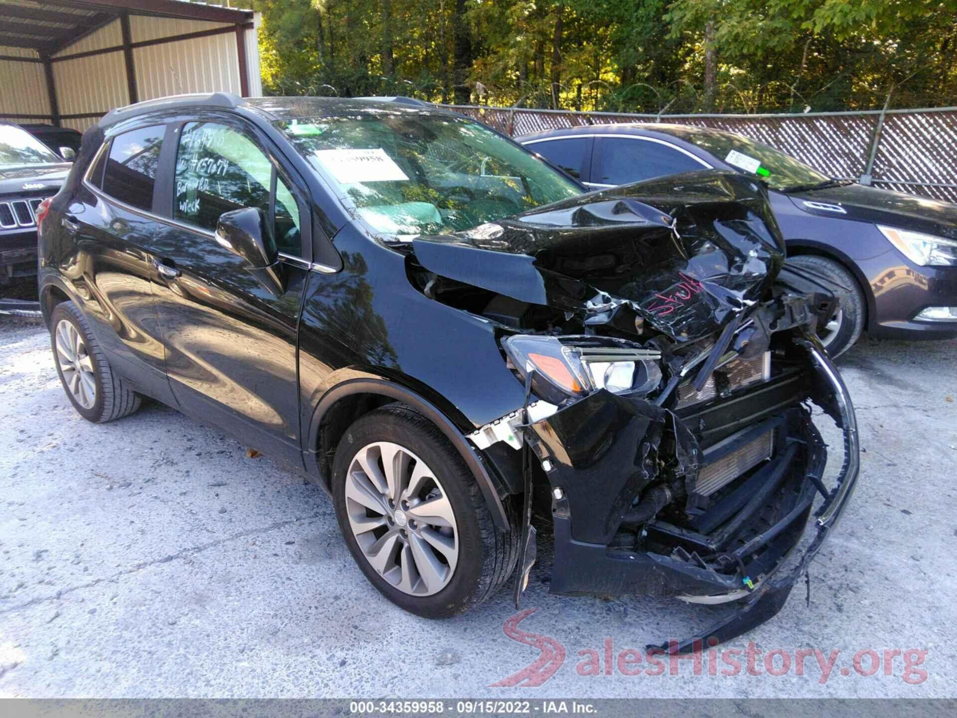 KL4CJASB5KB857074 2019 BUICK ENCORE