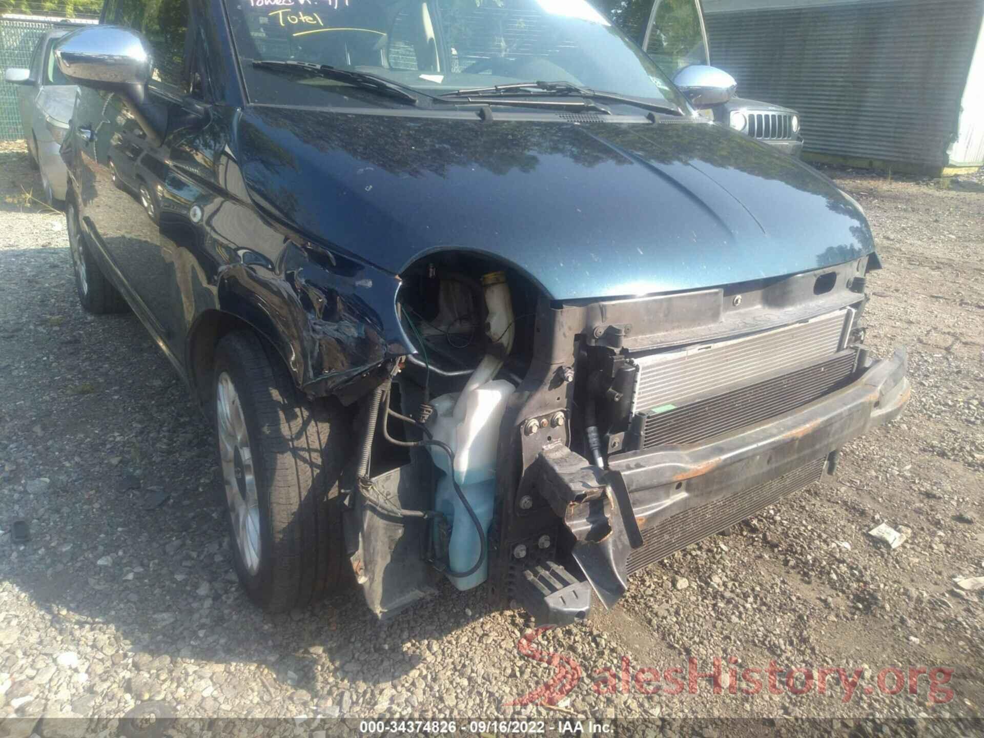 3C3CFFCR4DT608531 2013 FIAT 500