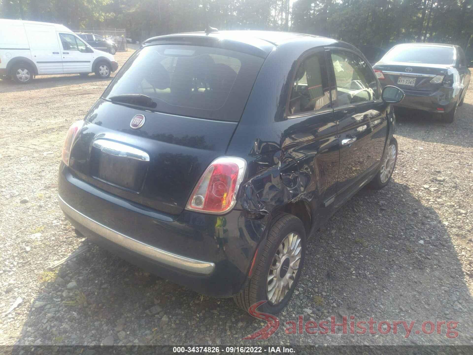 3C3CFFCR4DT608531 2013 FIAT 500