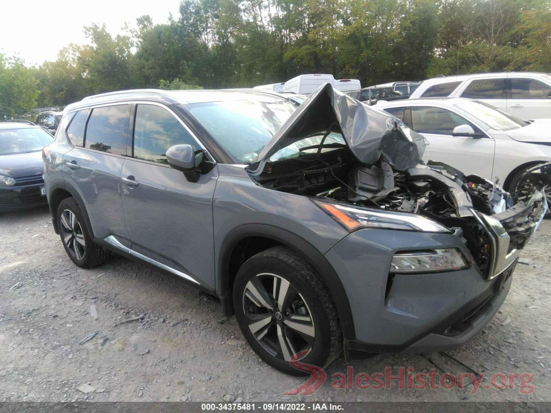 5N1AT3CB2MC698699 2021 NISSAN ROGUE