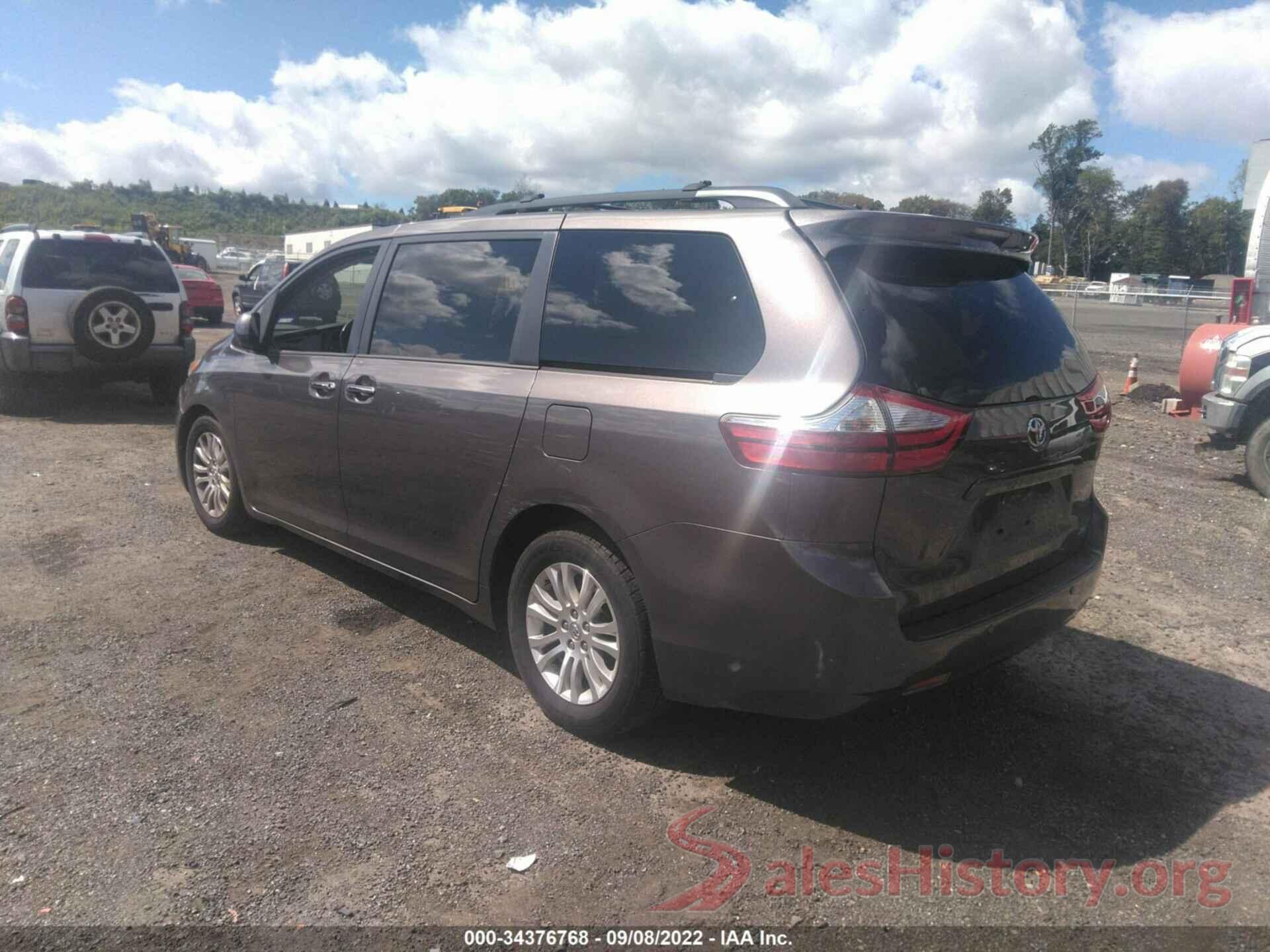 5TDYK3DC3FS591899 2015 TOYOTA SIENNA