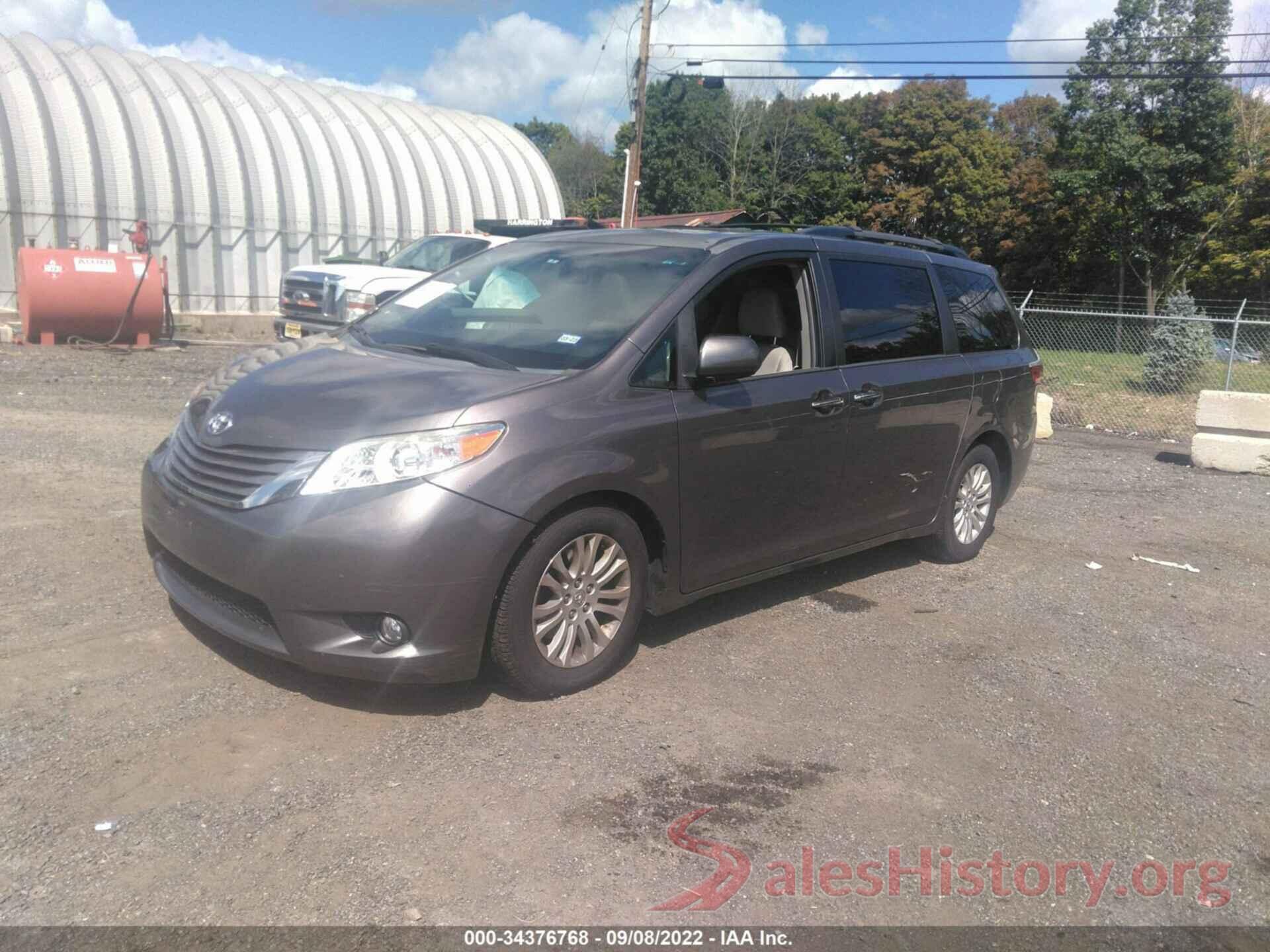 5TDYK3DC3FS591899 2015 TOYOTA SIENNA