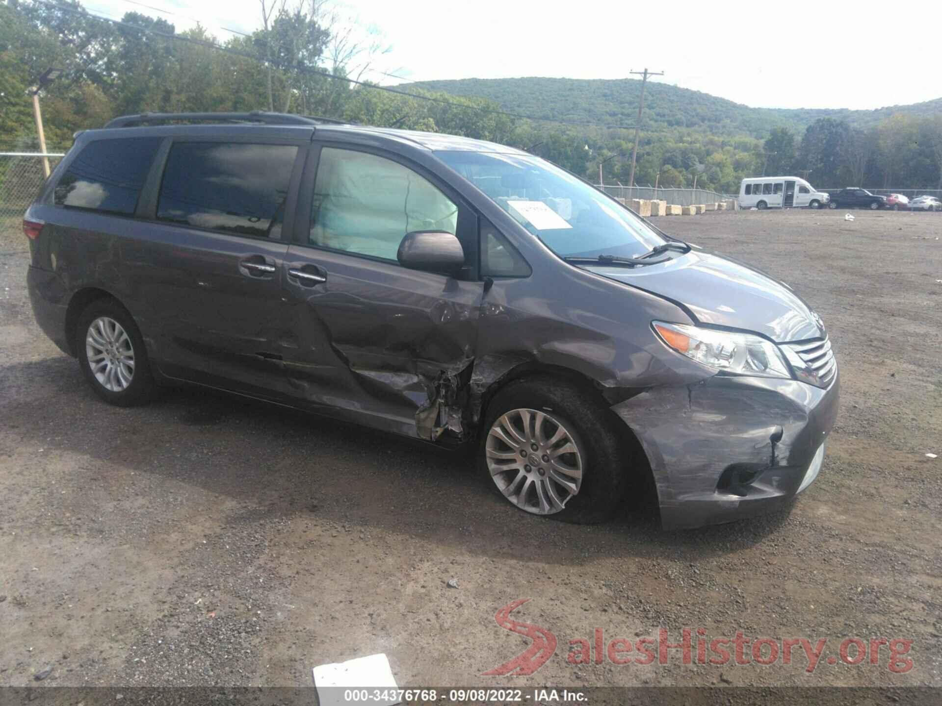 5TDYK3DC3FS591899 2015 TOYOTA SIENNA