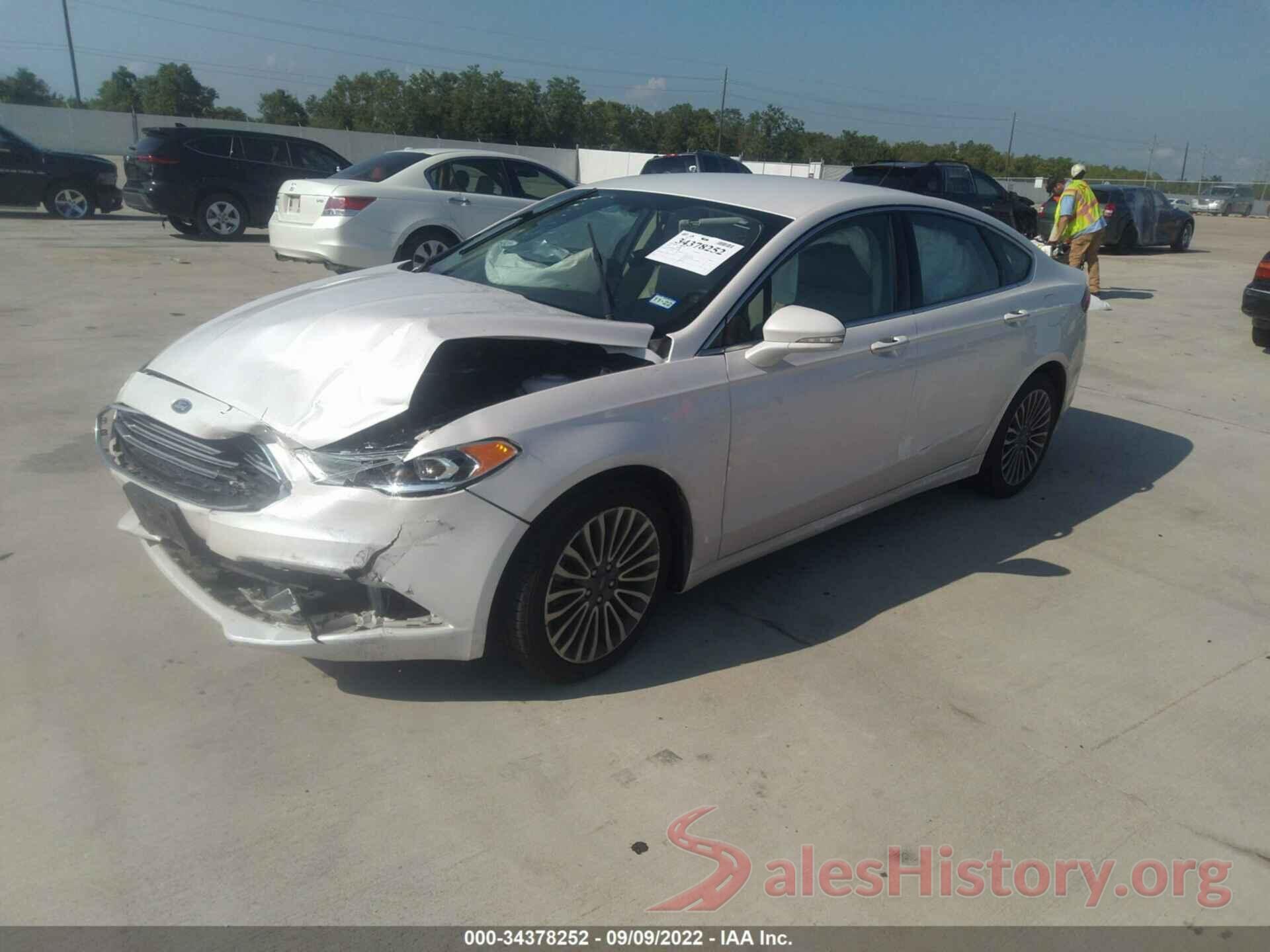 3FA6P0HD4JR127354 2018 FORD FUSION