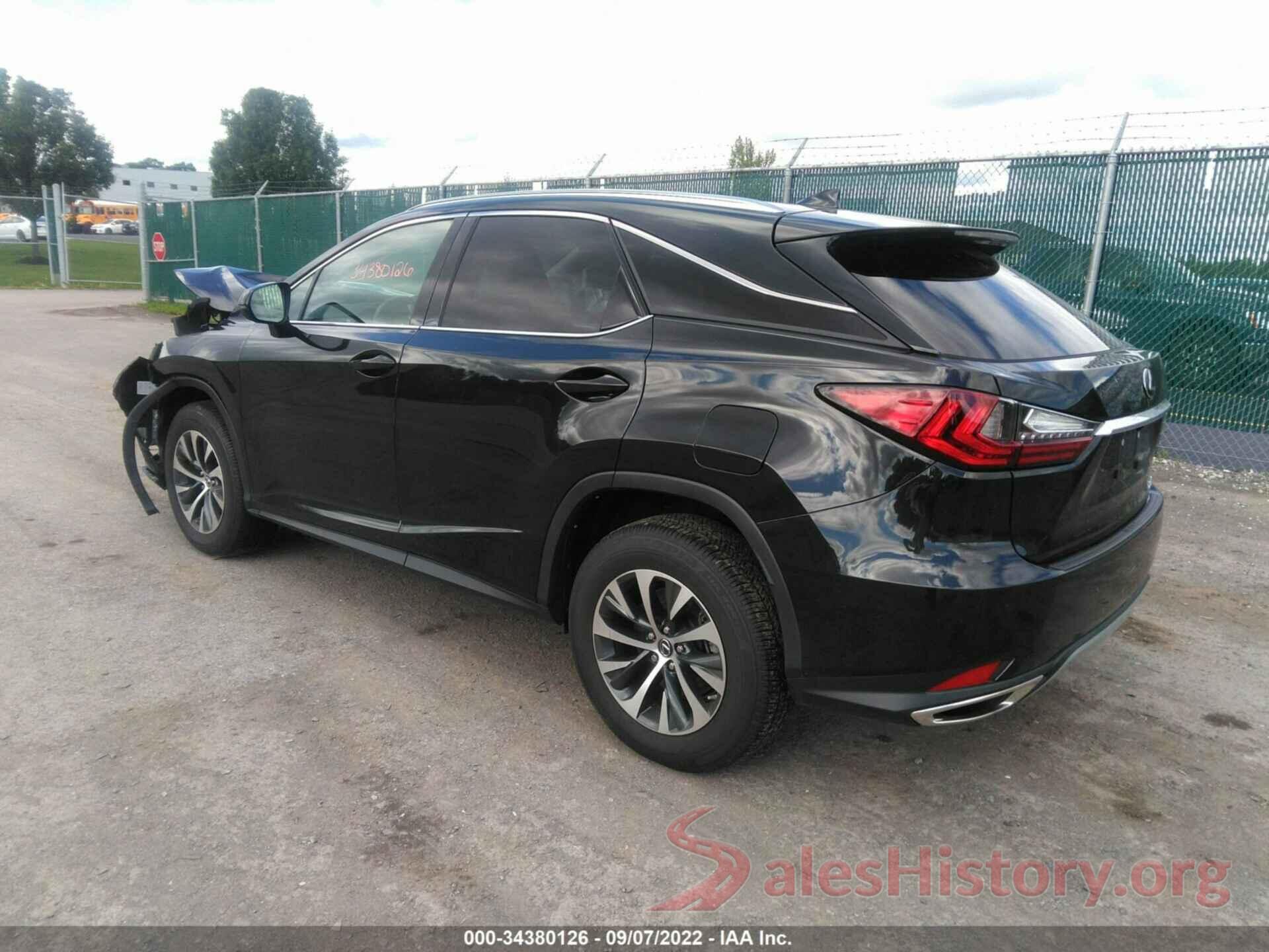 2T2HZMDA5MC267385 2021 LEXUS RX