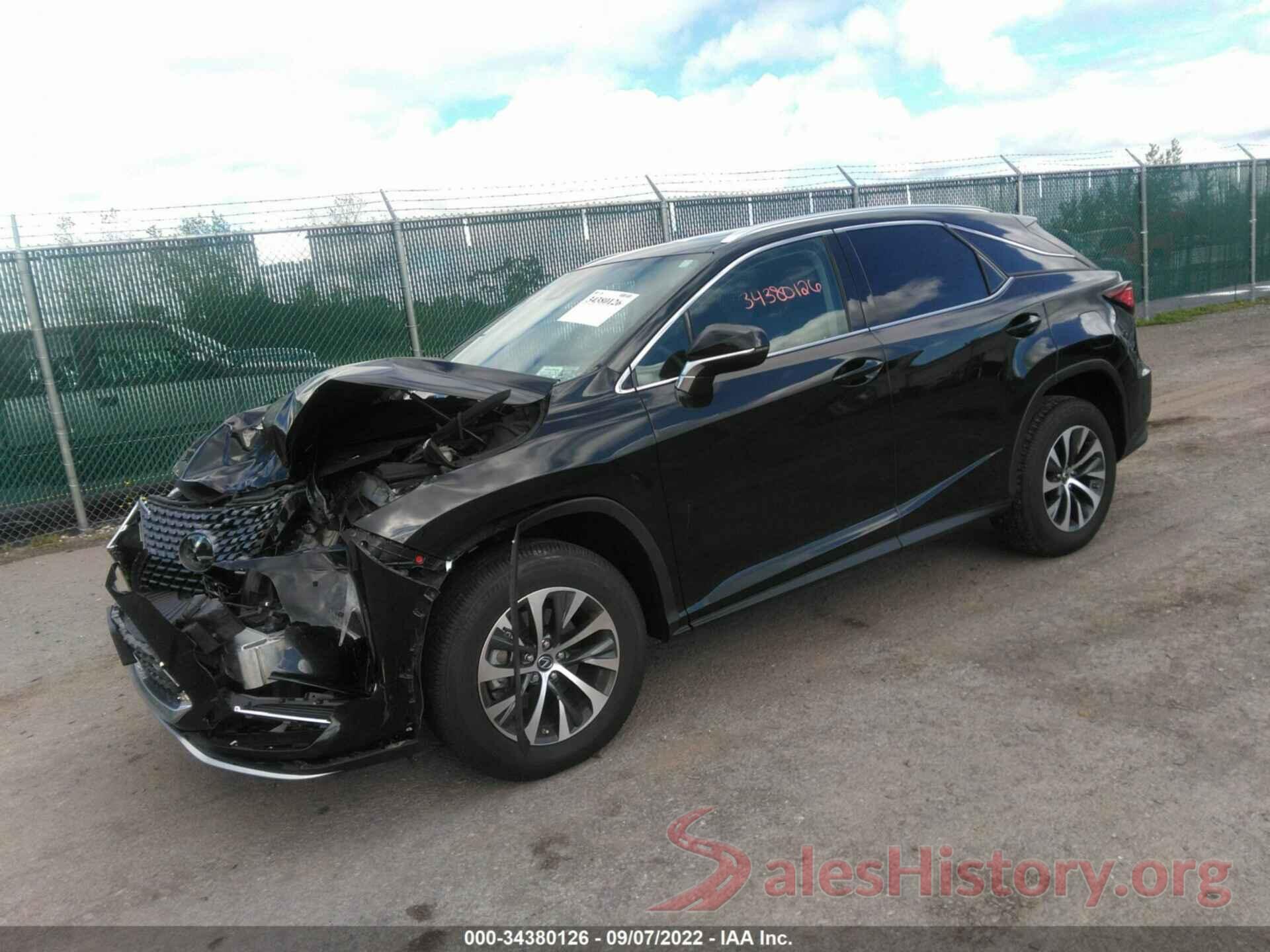 2T2HZMDA5MC267385 2021 LEXUS RX