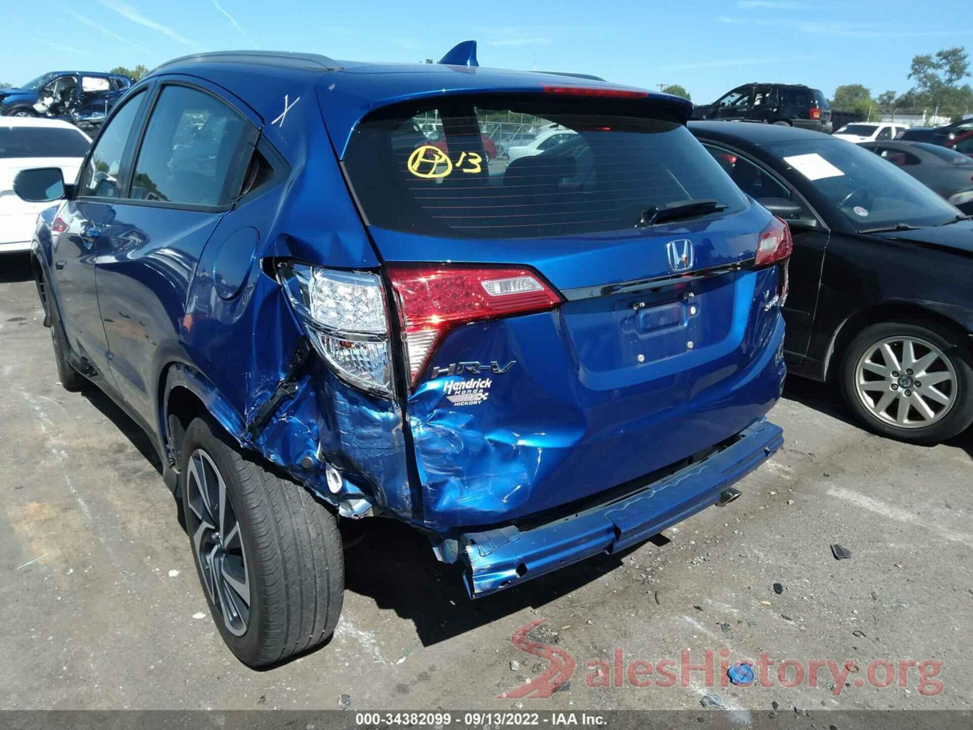 3CZRU5H16KM726350 2019 HONDA HR-V