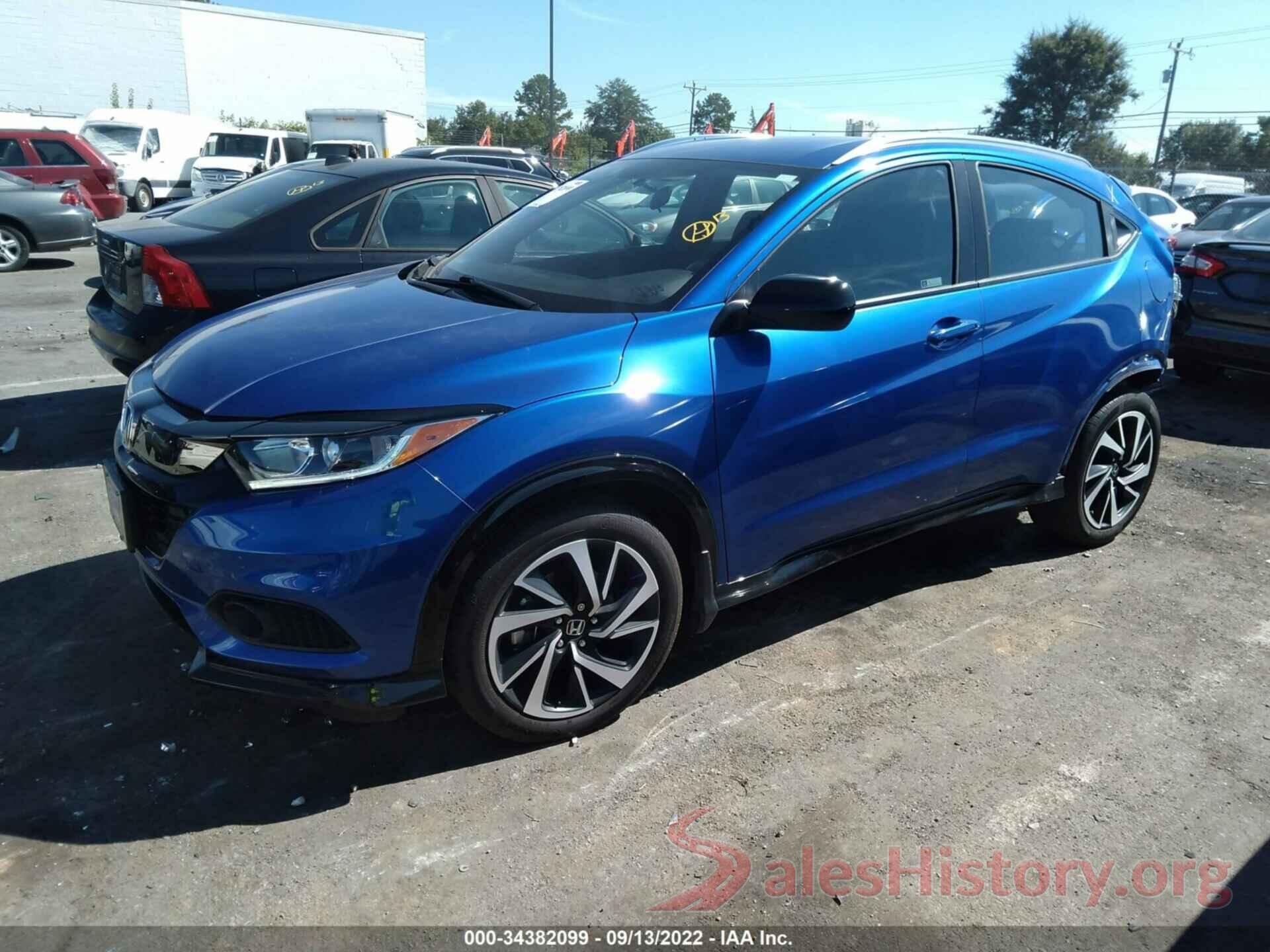 3CZRU5H16KM726350 2019 HONDA HR-V