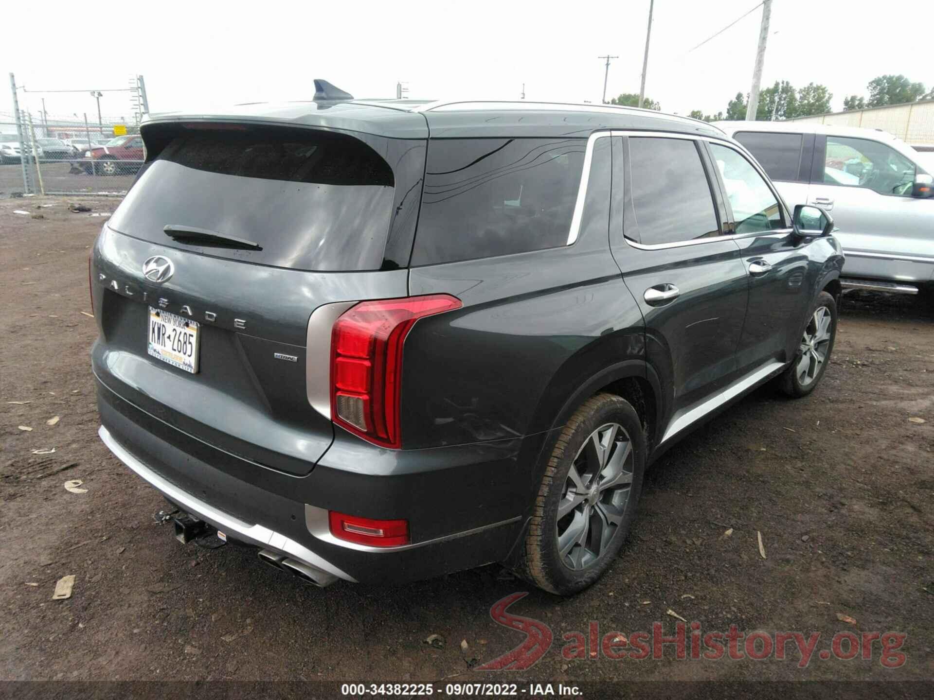 KM8R4DHE0NU463707 2022 HYUNDAI PALISADE