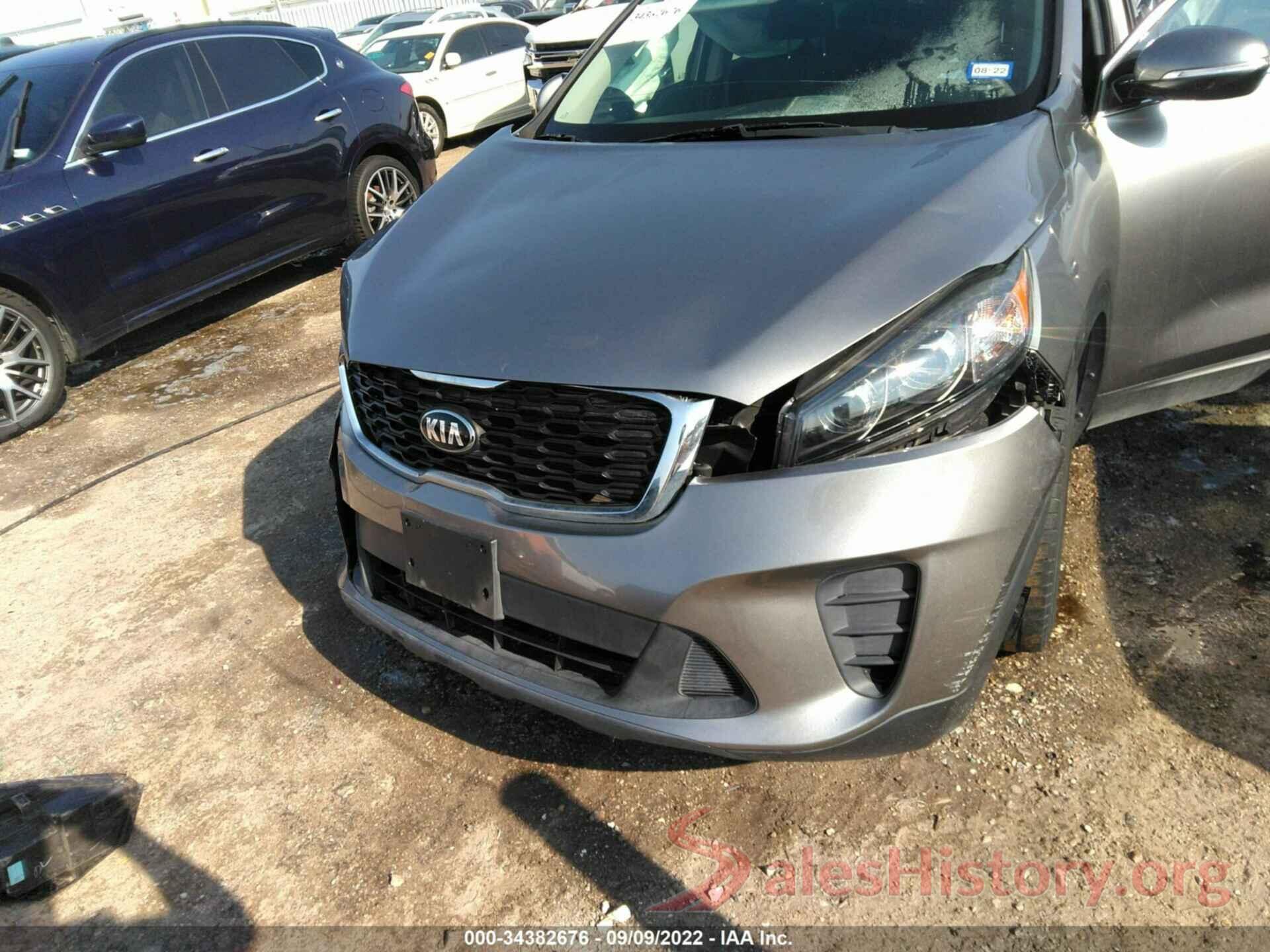 5XYPG4A31KG479052 2019 KIA SORENTO