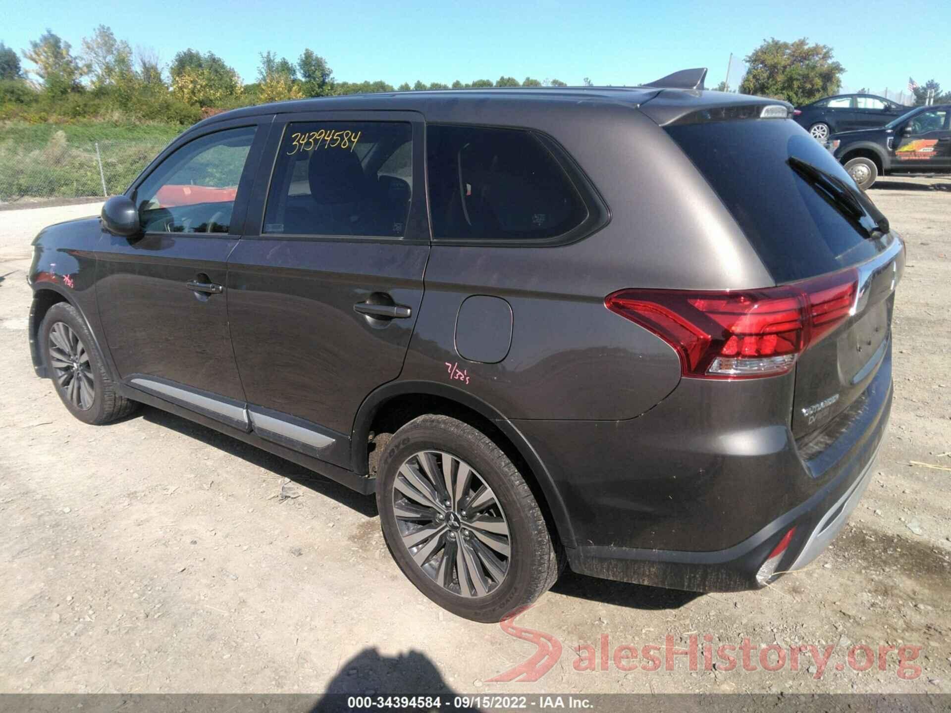 JA4AZ3A33LZ044928 2020 MITSUBISHI OUTLANDER