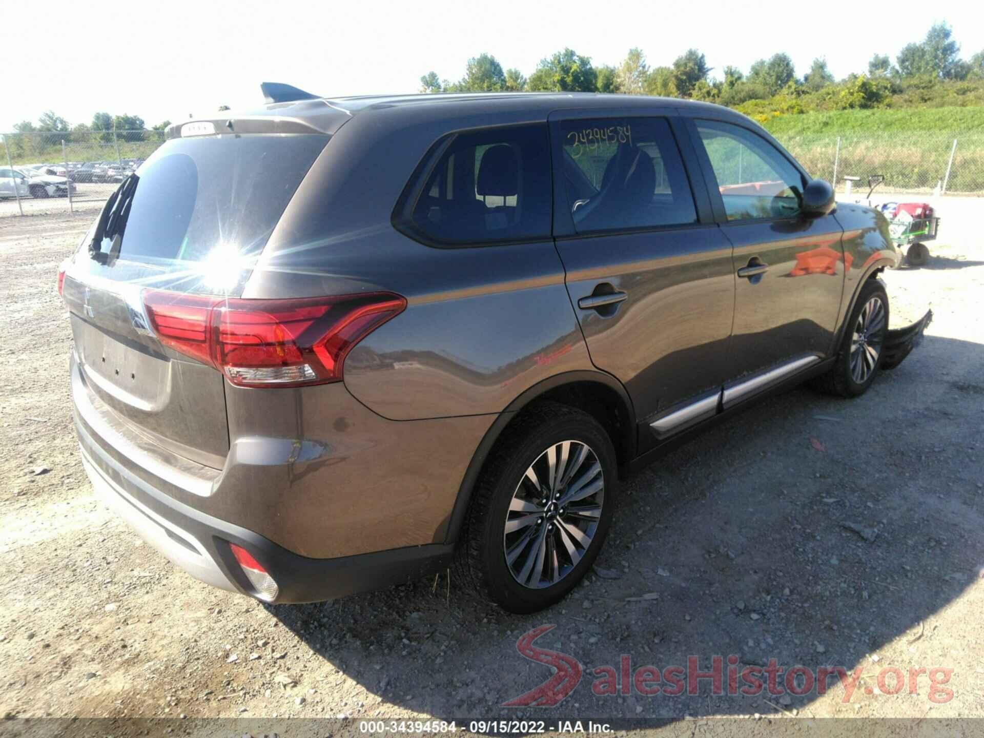 JA4AZ3A33LZ044928 2020 MITSUBISHI OUTLANDER