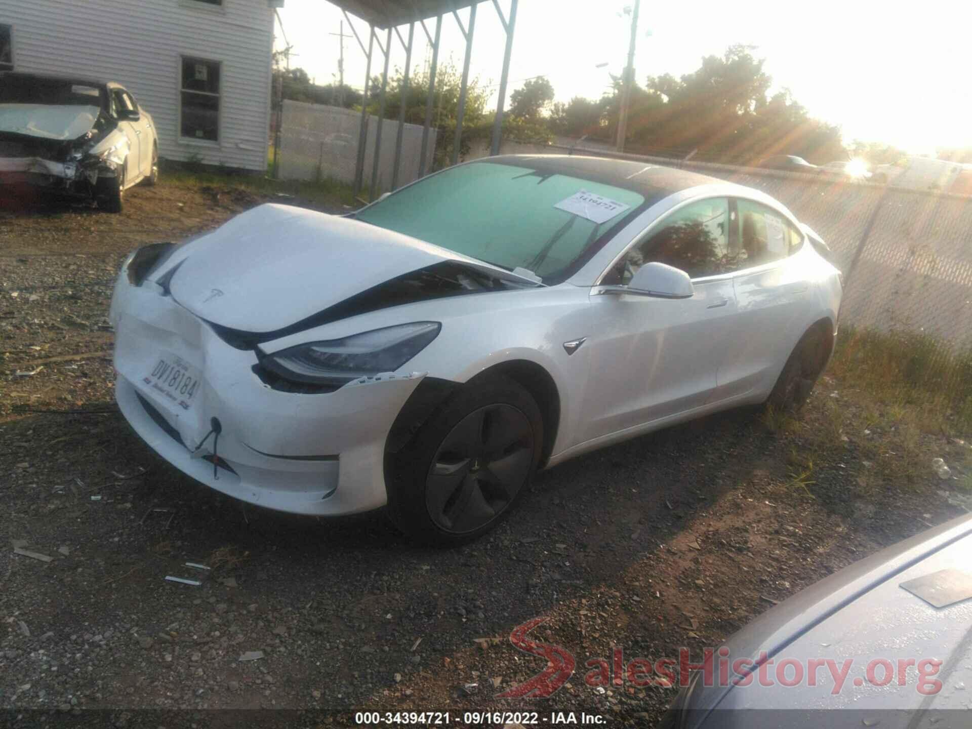 5YJ3E1EB5KF452979 2019 TESLA MODEL 3