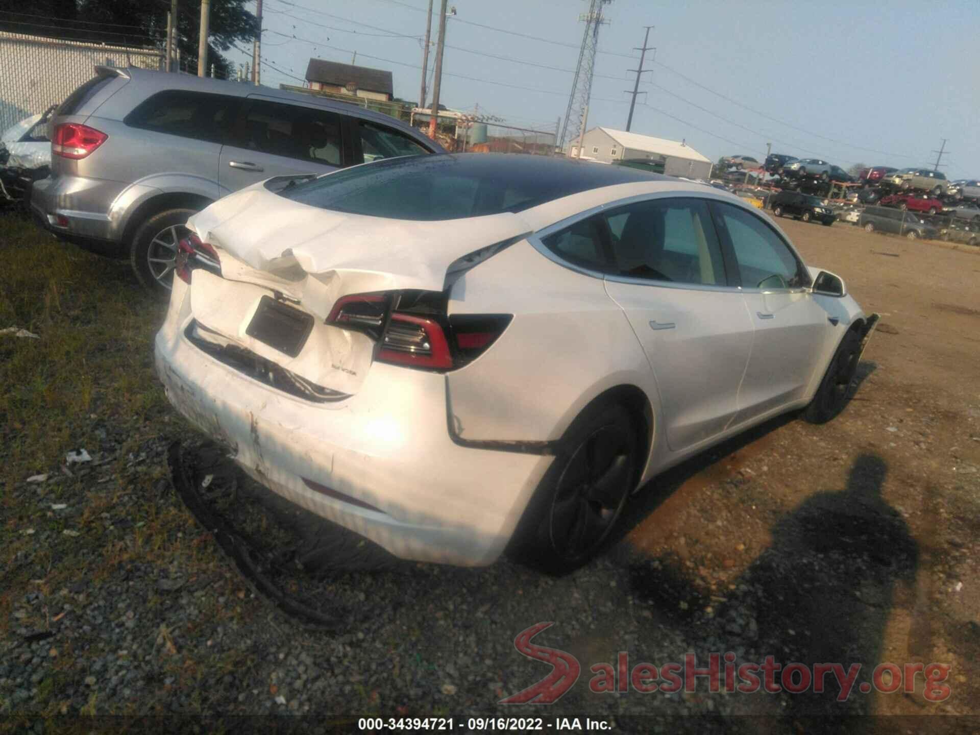 5YJ3E1EB5KF452979 2019 TESLA MODEL 3