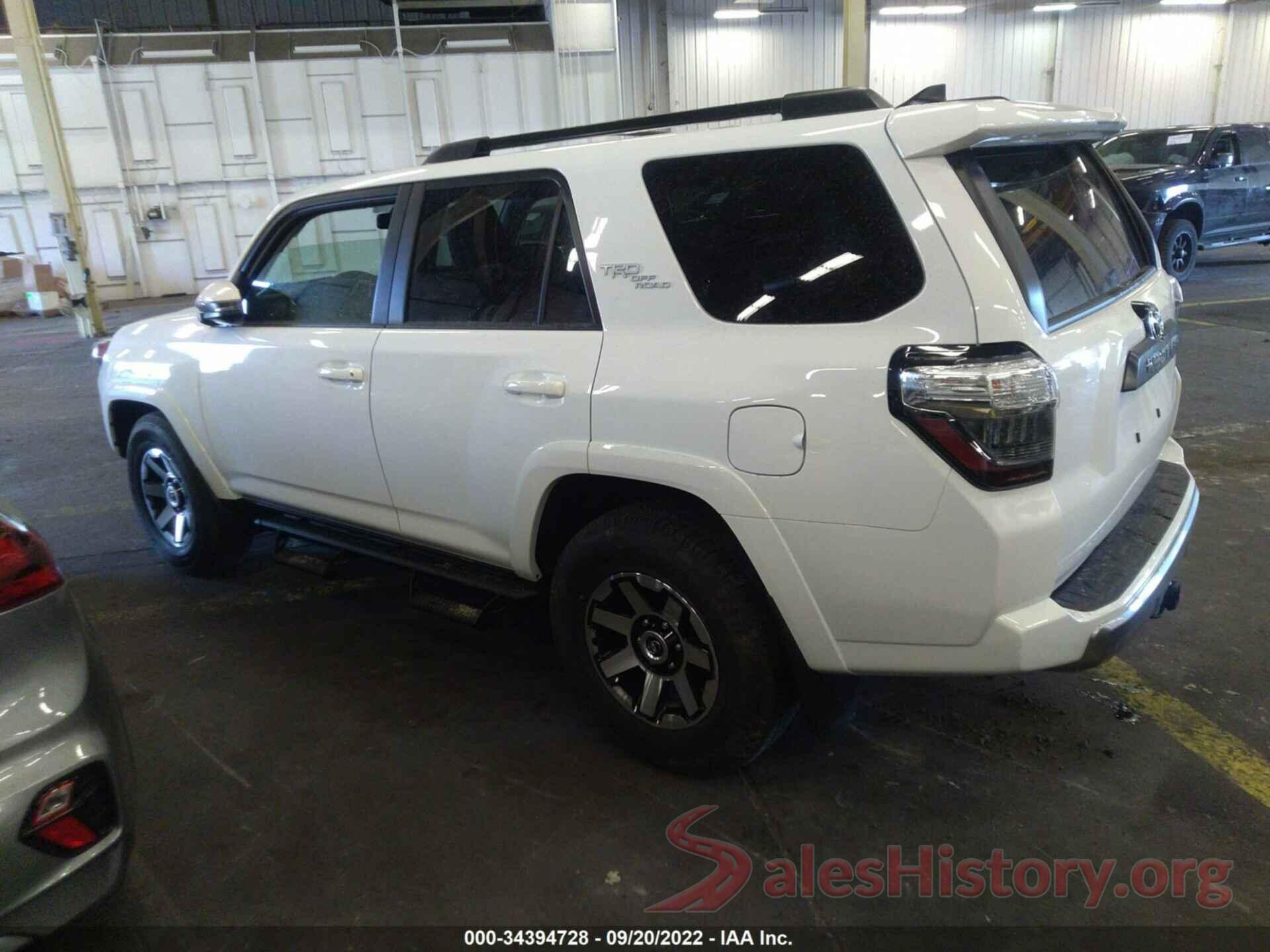 JTERU5JR6N6070852 2022 TOYOTA 4RUNNER