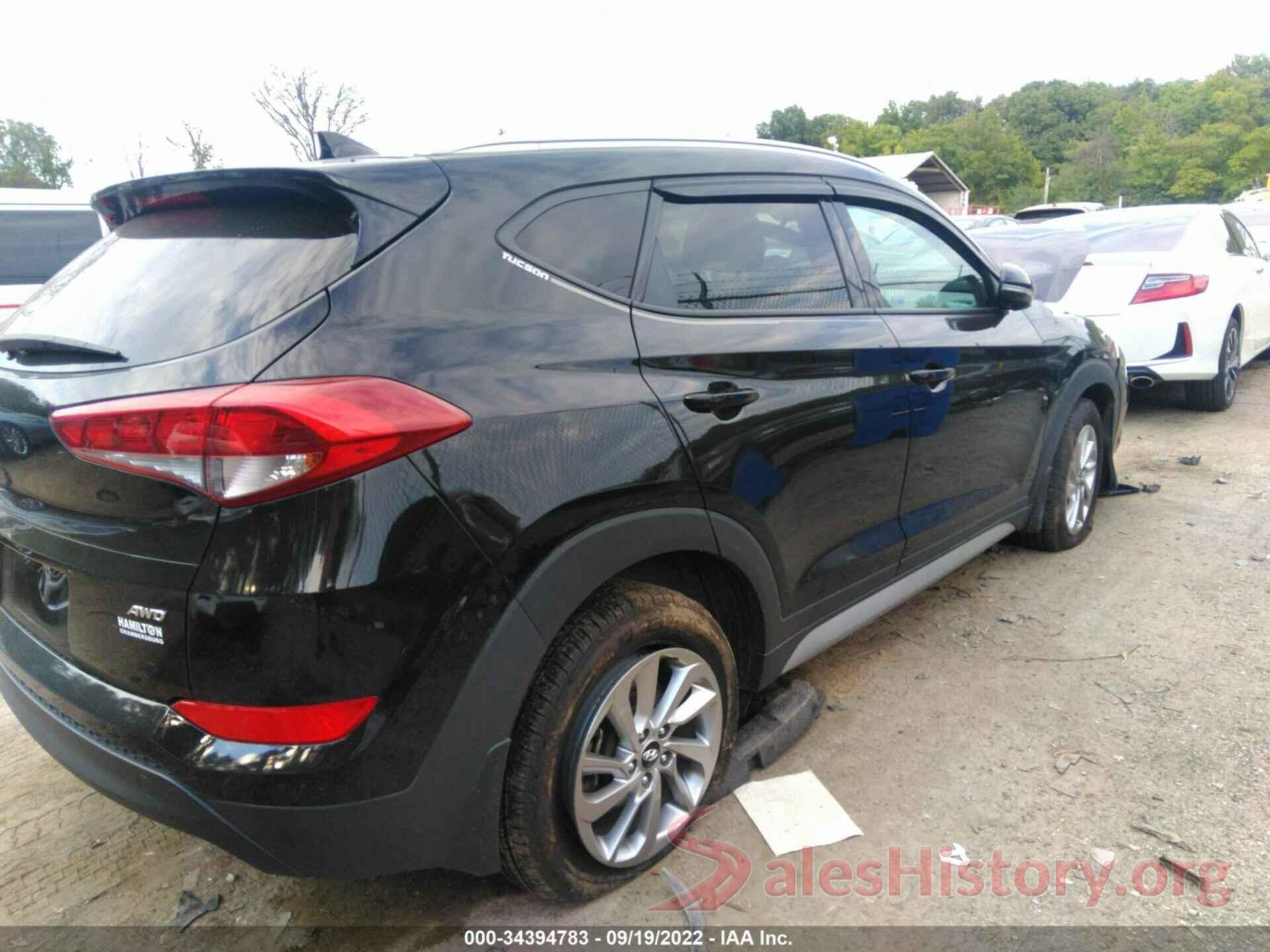 KM8J3CA43HU467962 2017 HYUNDAI TUCSON