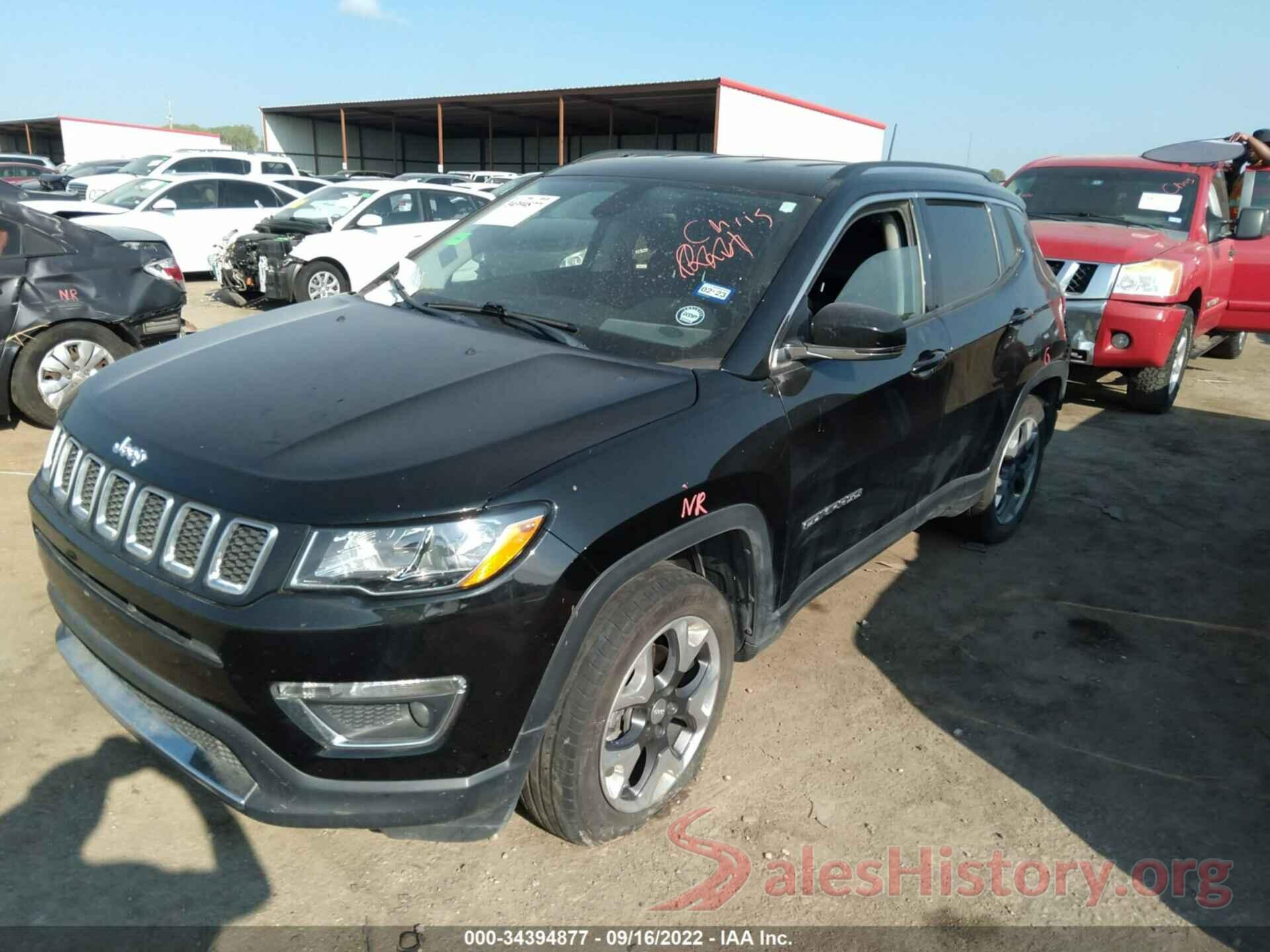 3C4NJDCB7JT326275 2018 JEEP COMPASS