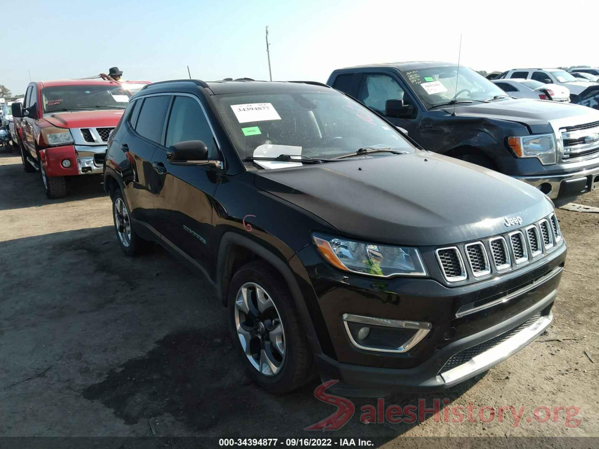 3C4NJDCB7JT326275 2018 JEEP COMPASS