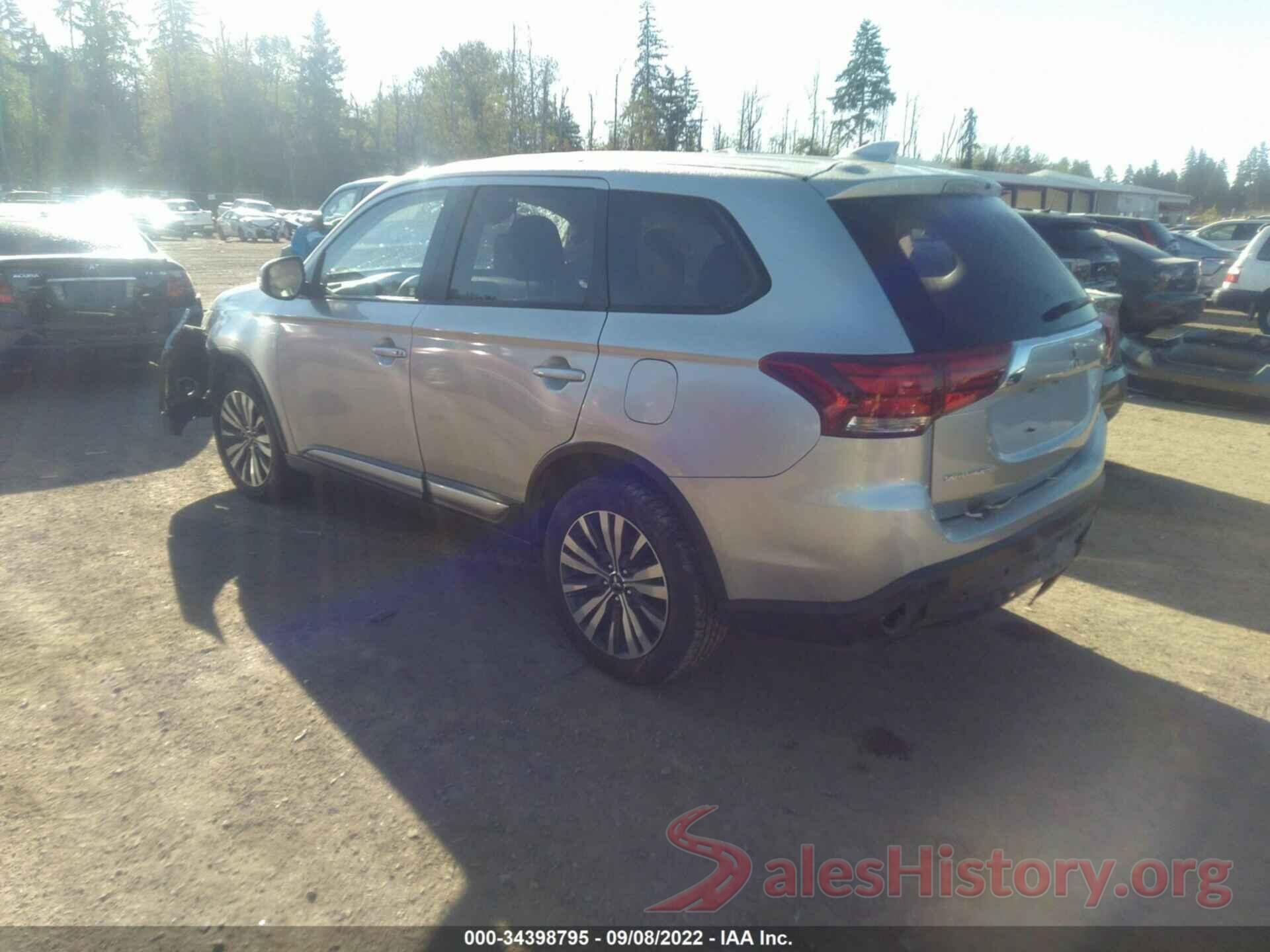 JA4AZ3A35LZ044493 2020 MITSUBISHI OUTLANDER