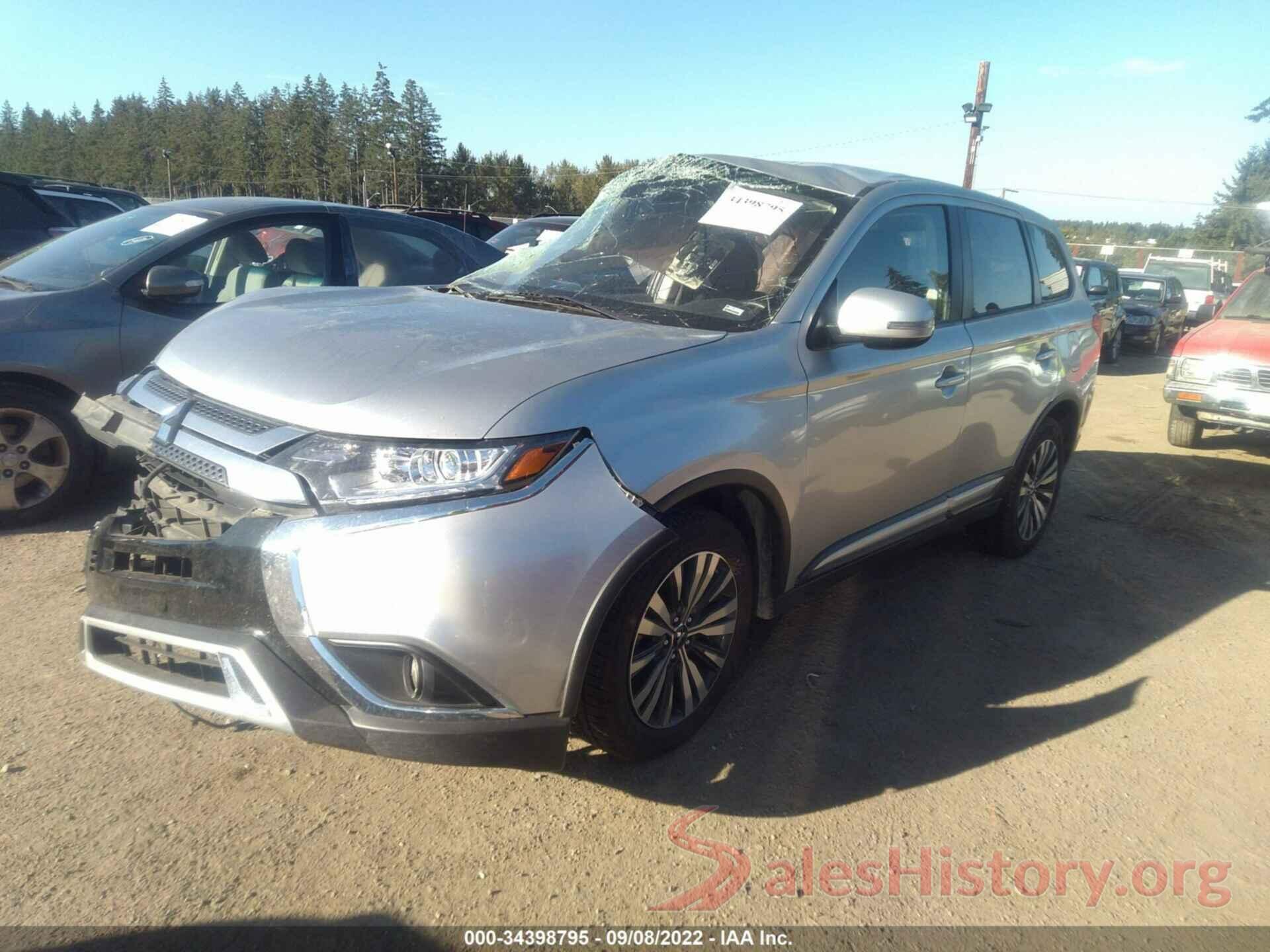 JA4AZ3A35LZ044493 2020 MITSUBISHI OUTLANDER