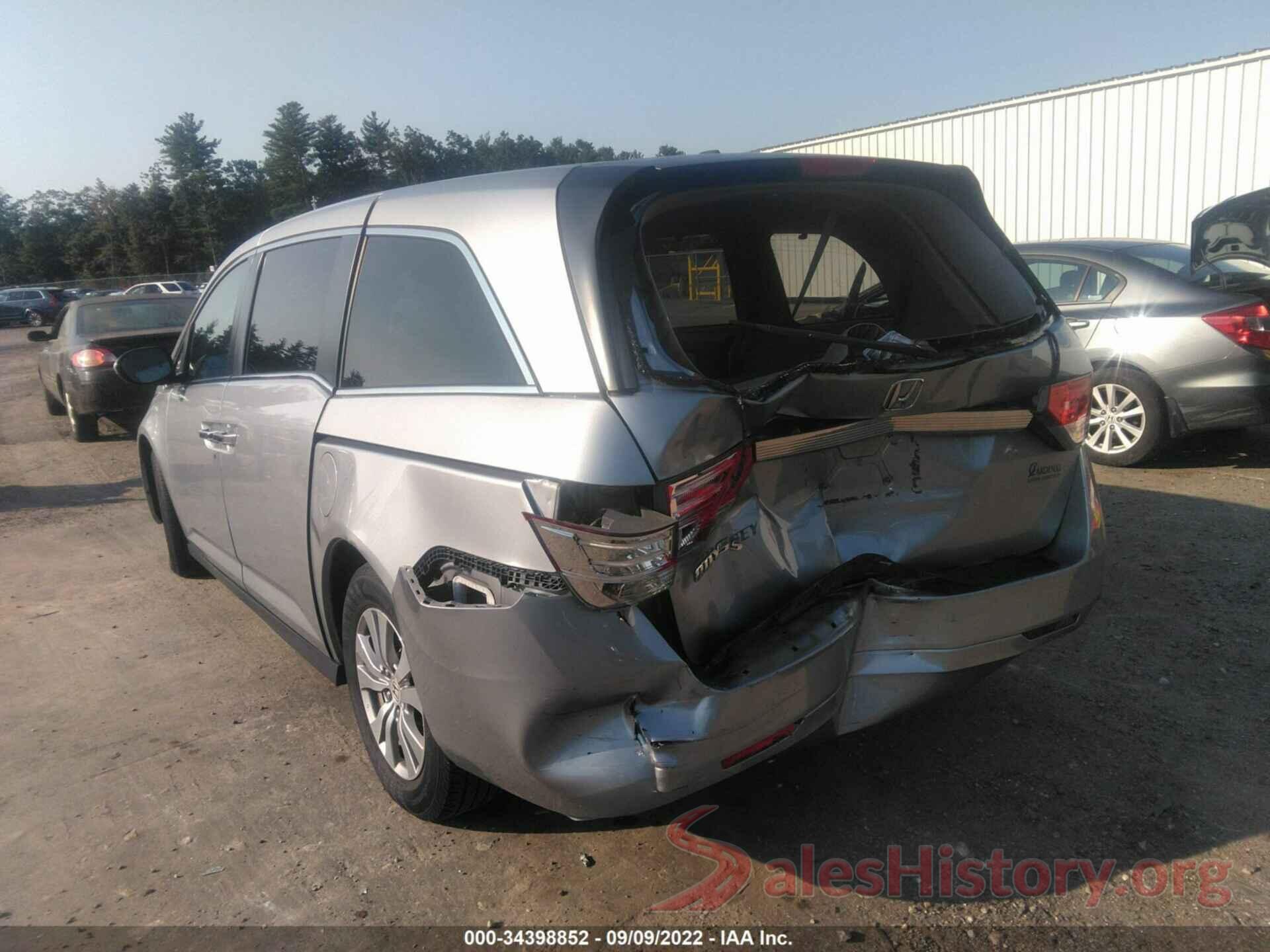 5FNRL5H64HB026893 2017 HONDA ODYSSEY