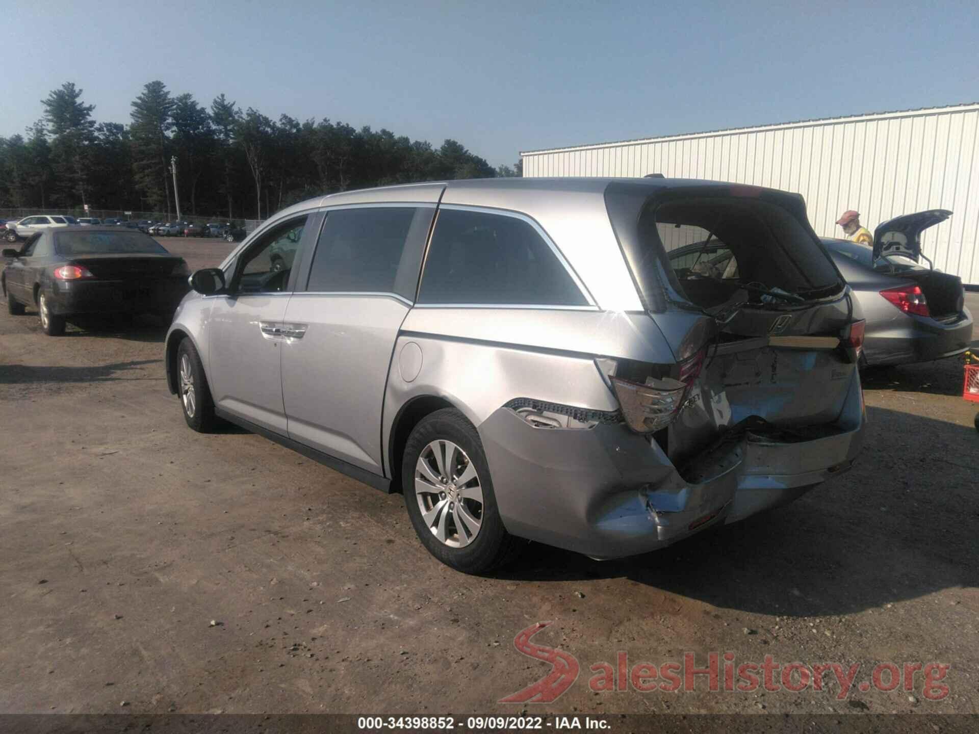 5FNRL5H64HB026893 2017 HONDA ODYSSEY